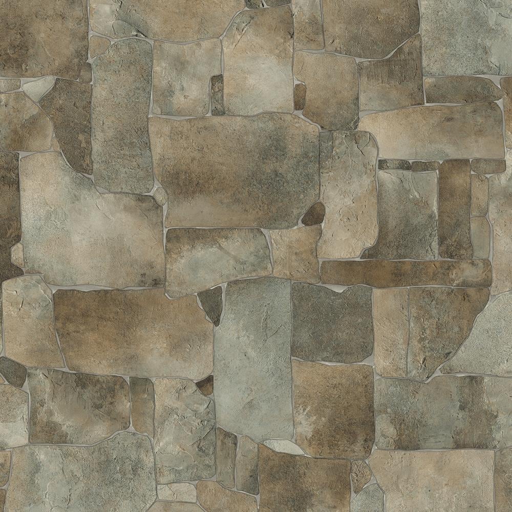IVC S030LW196BA995 (Sample) Illusions Rock Springs 995 Water Resistant Glue (Adhesive) Sheet Vinyl (cut-to-length)