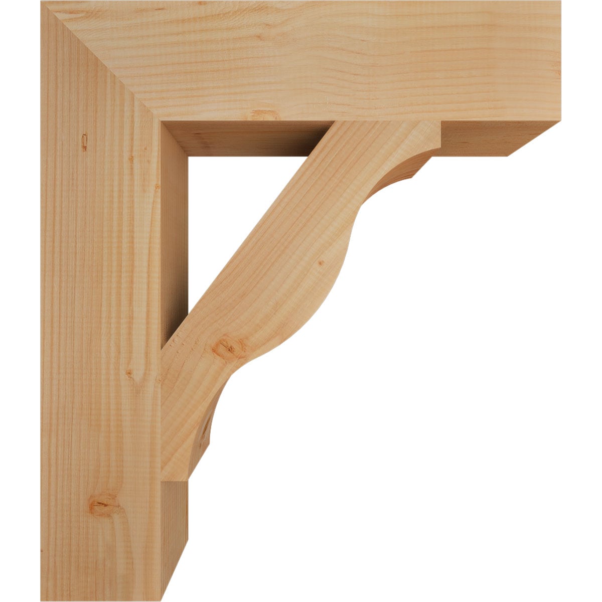 Ekena Millwork BKT06X26X30FST05SDF Exterior-Brackets-Braces - View #3