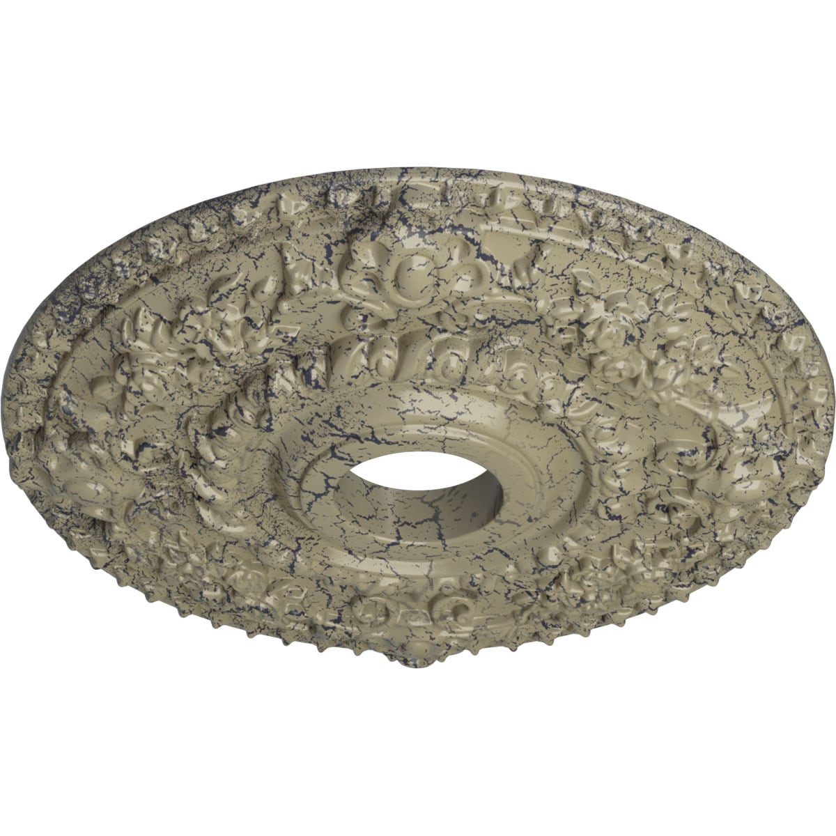 Ekena Millwork CM18ROCSC Ceiling-Medallions - View #2