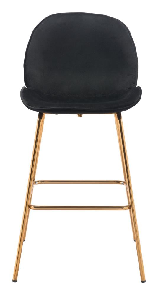 Siena black best sale bar stool