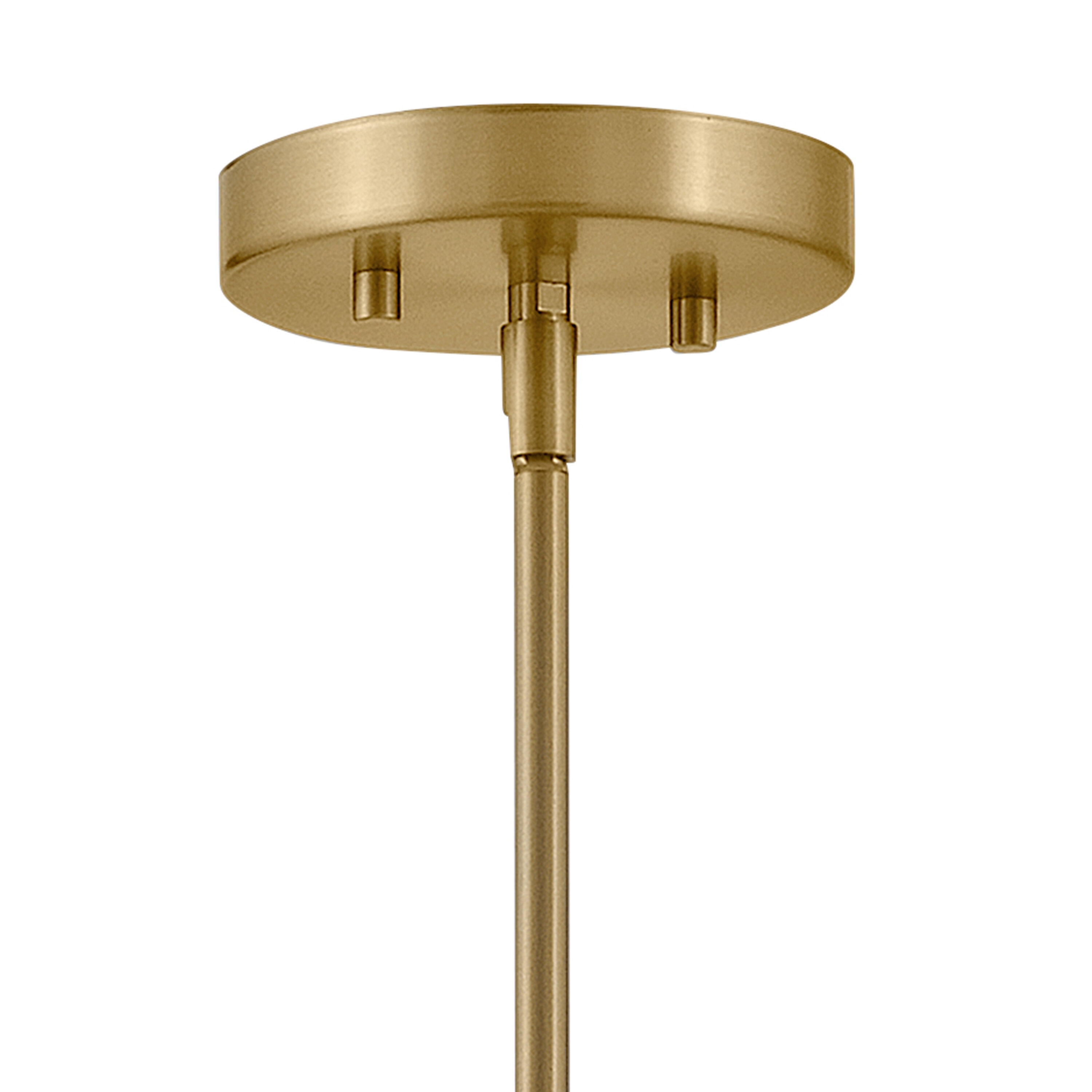 Hux 36" Lacquered Brass 7-Light Candle Style Chandelier