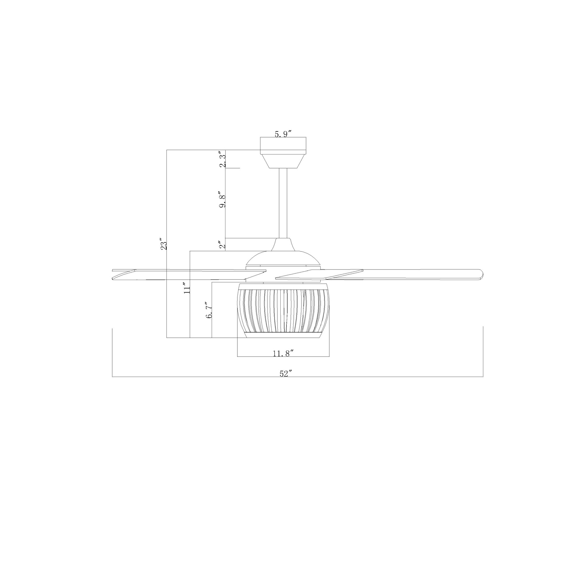 Home Accessories Inc AY18Y18CR Ceiling-Fans - View #16