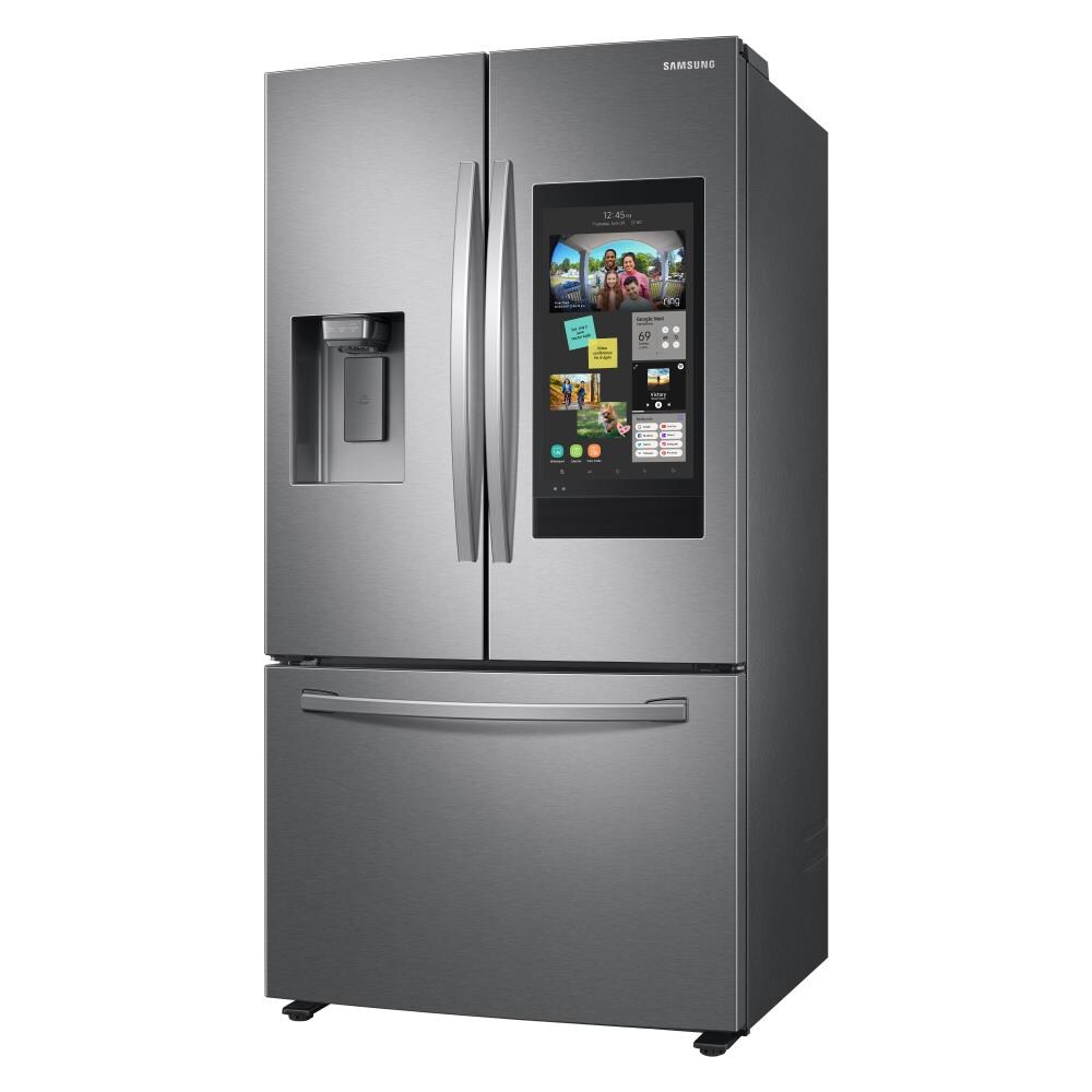 Samsung Family Hub 26.5-cu ft French Door Refrigerator with Ice Maker ...