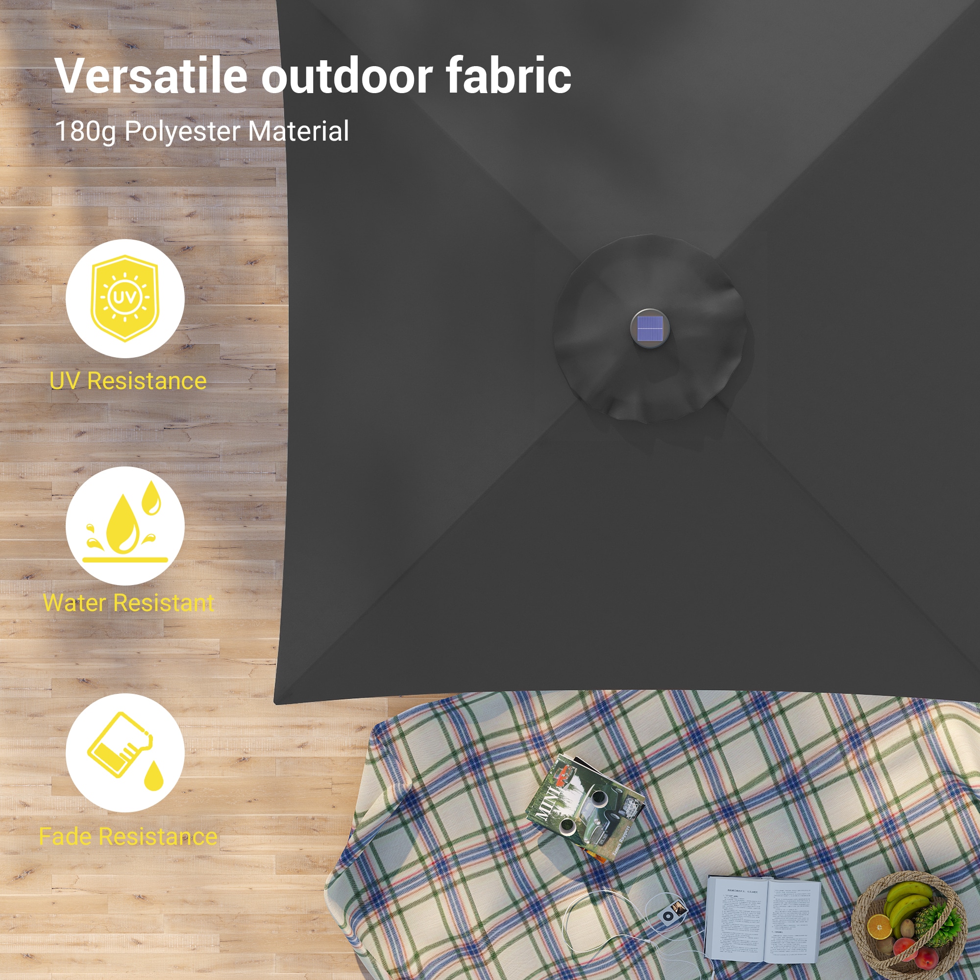 ACEGOSES LW-LED200BK Umbrellas-2 - View #6