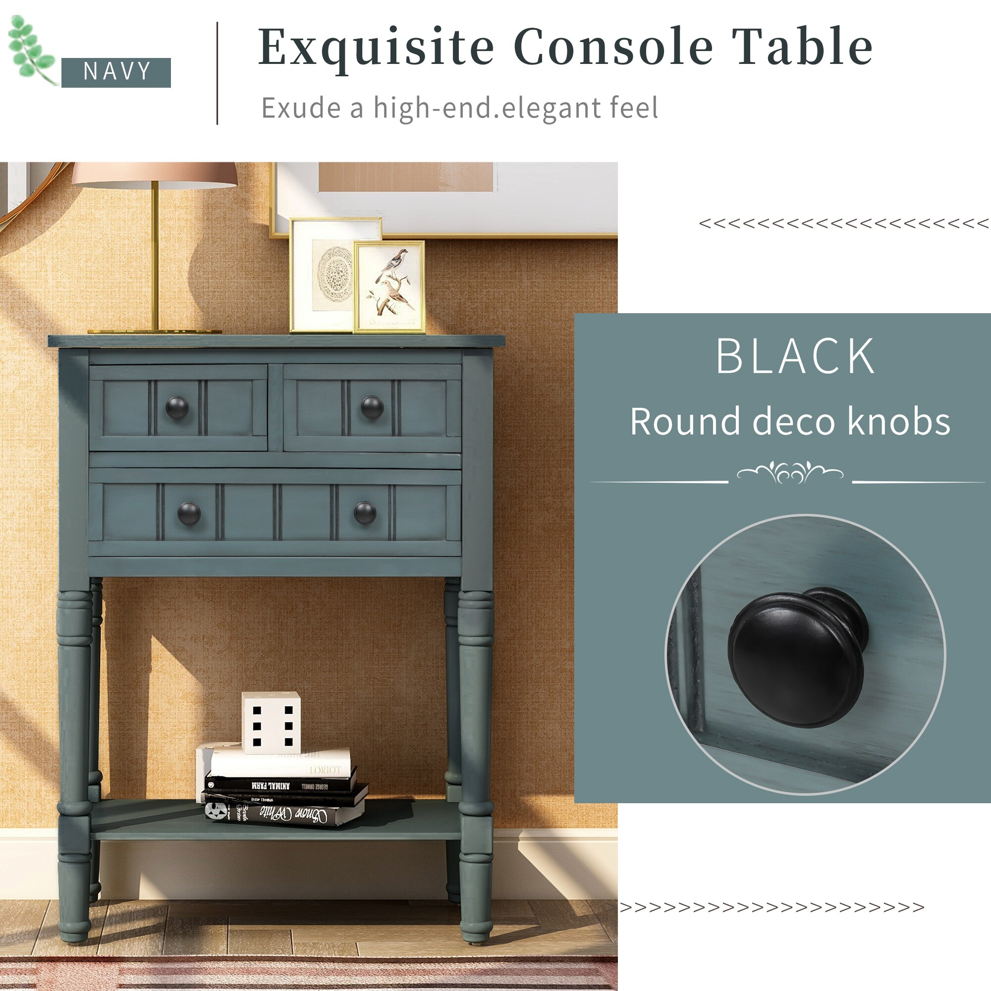 ModernLuxe WF192646AAM Console-Sofa-Tables - View #3