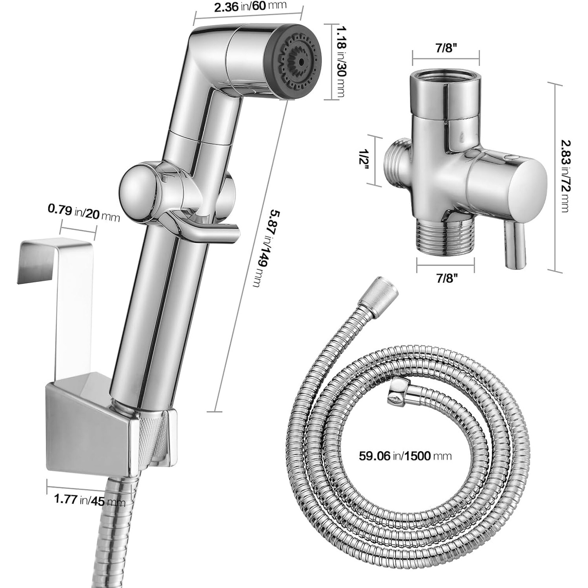 Numhew NHBEN26692 Bidet-Faucets - View #2