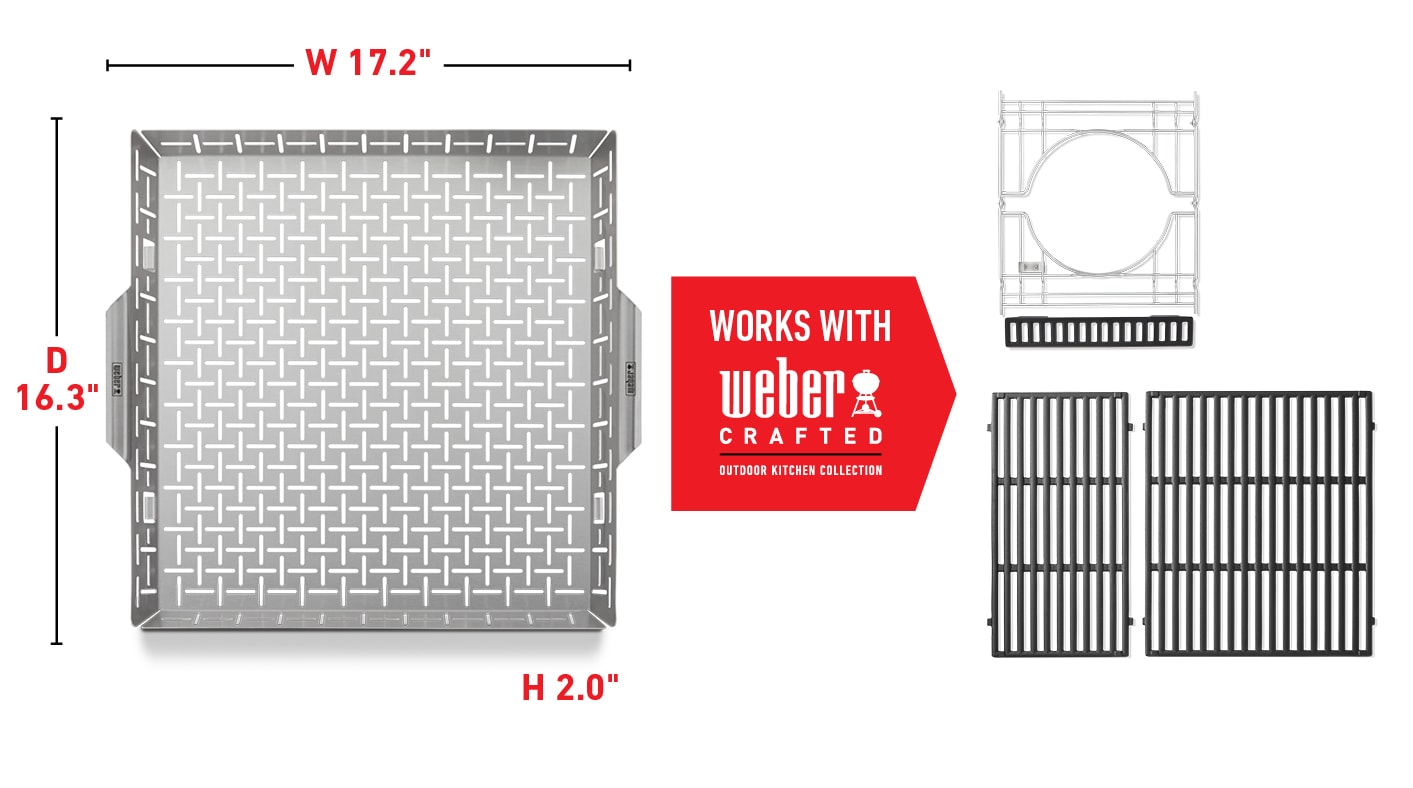 Weber Crafted Stainless Steel Grill Basket 7673 simolary.com 20 Weber Crafted Stainless Steel Grill Basket 7673 Simolary simolary.com 20