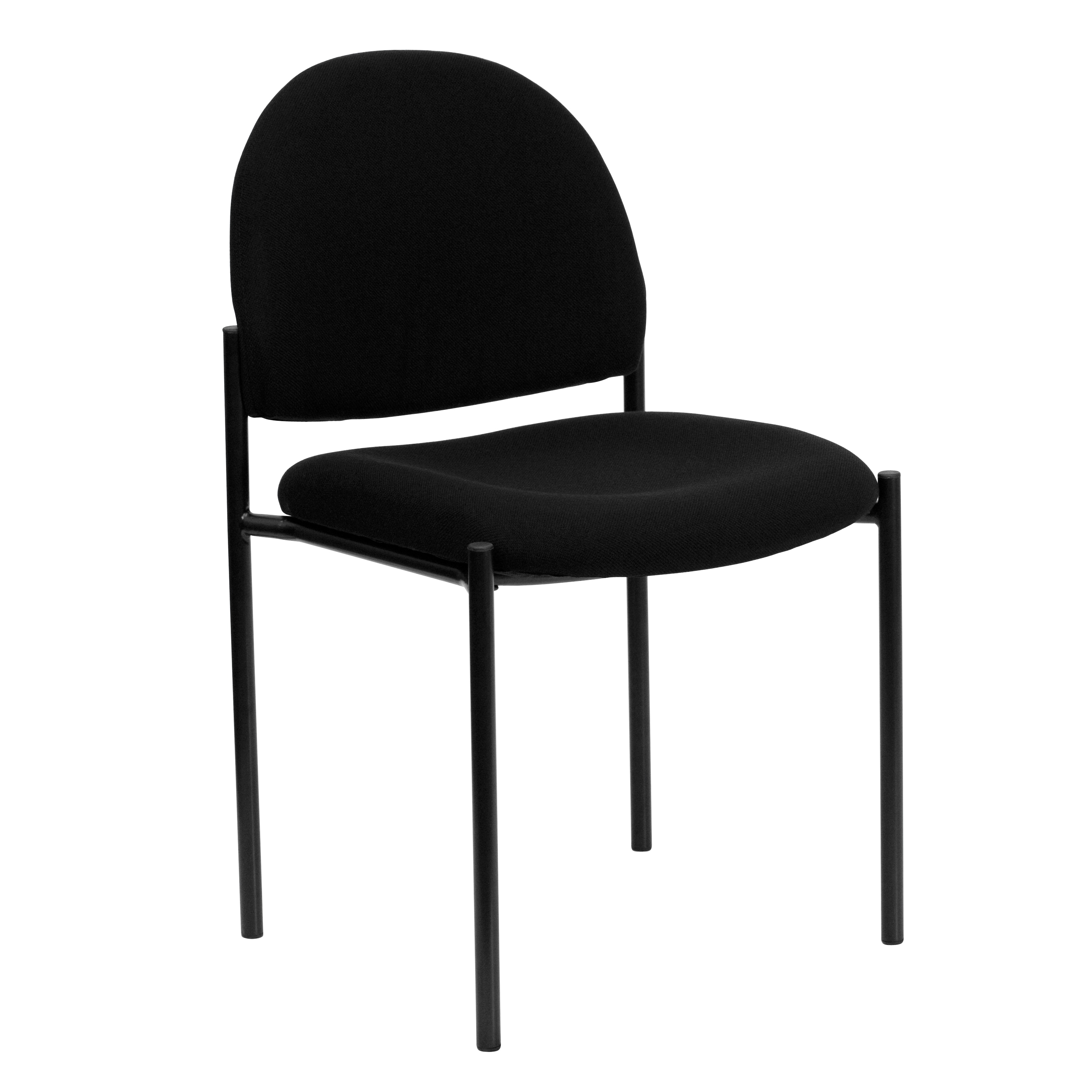 Flash Furniture 812581010121 Modern Black Fabric Accent Chair