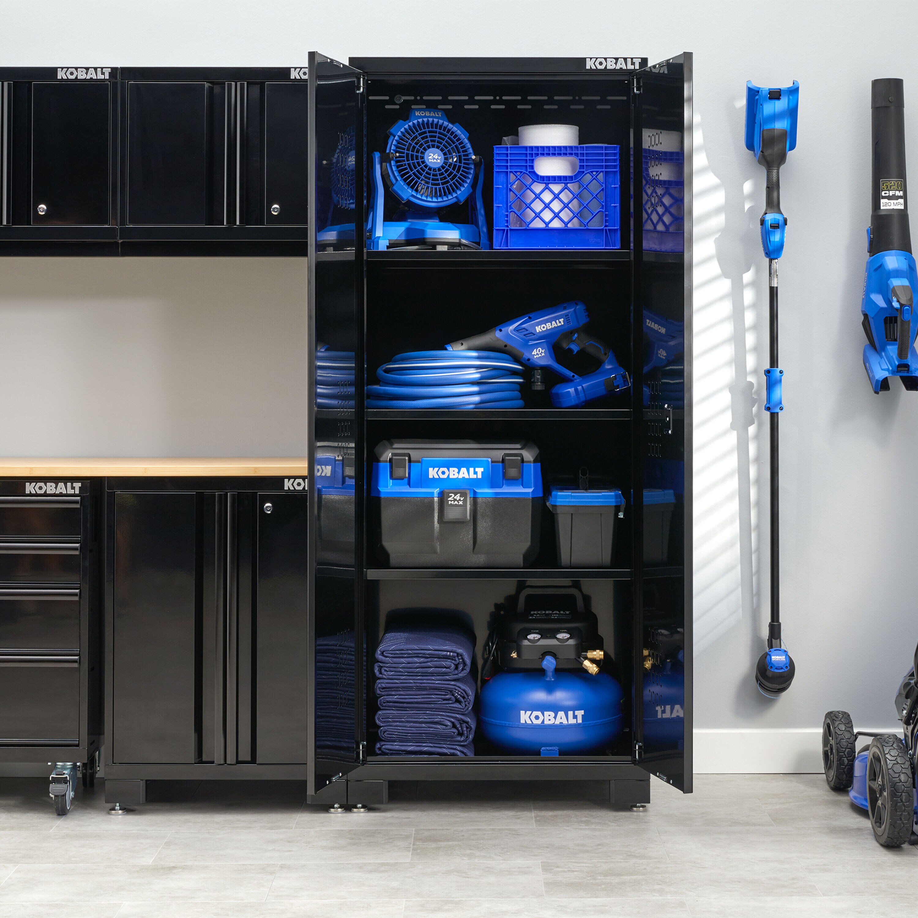 Kobalt storage system hotsell