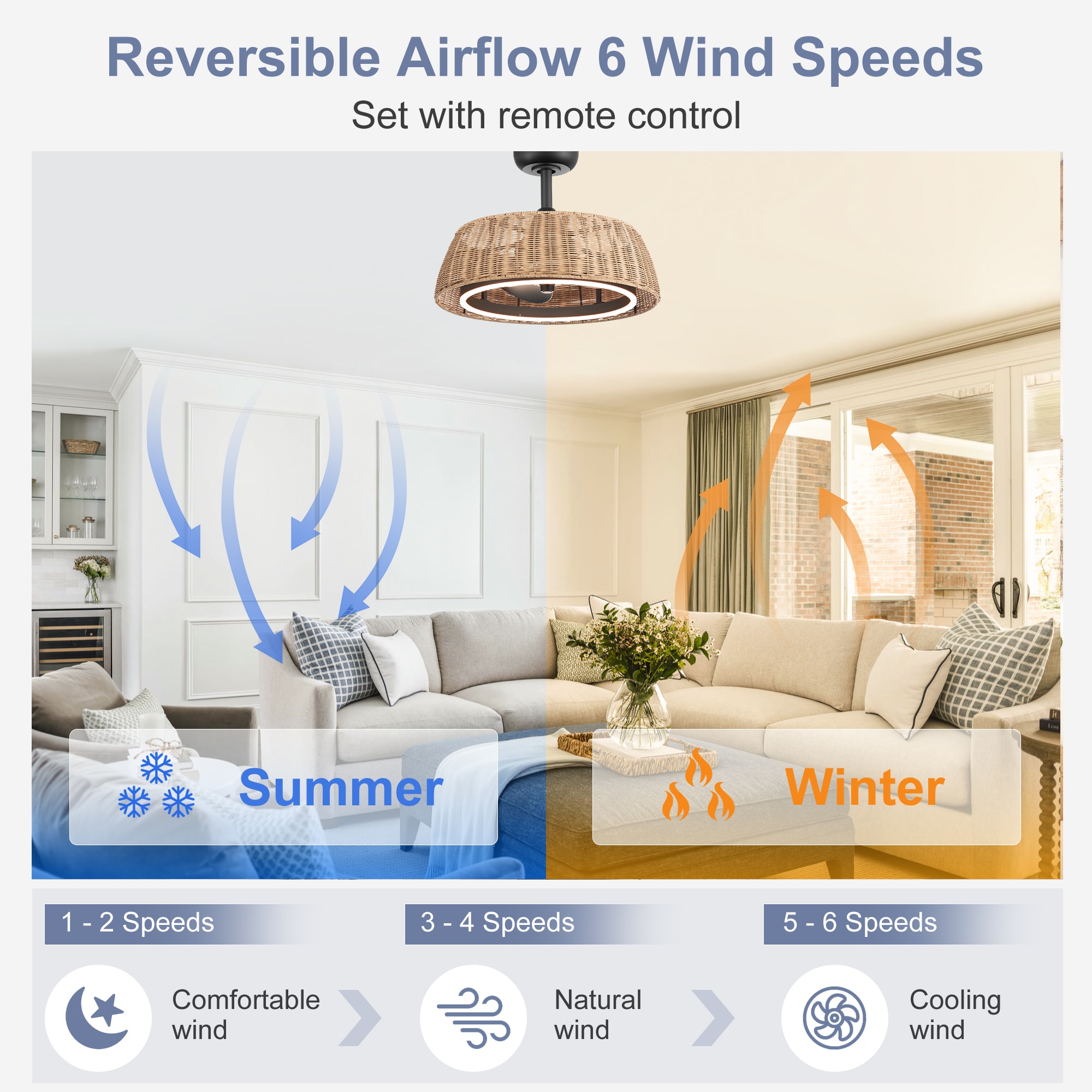 Airsurfer AS-31012-BK Ceiling-Fans - View #4