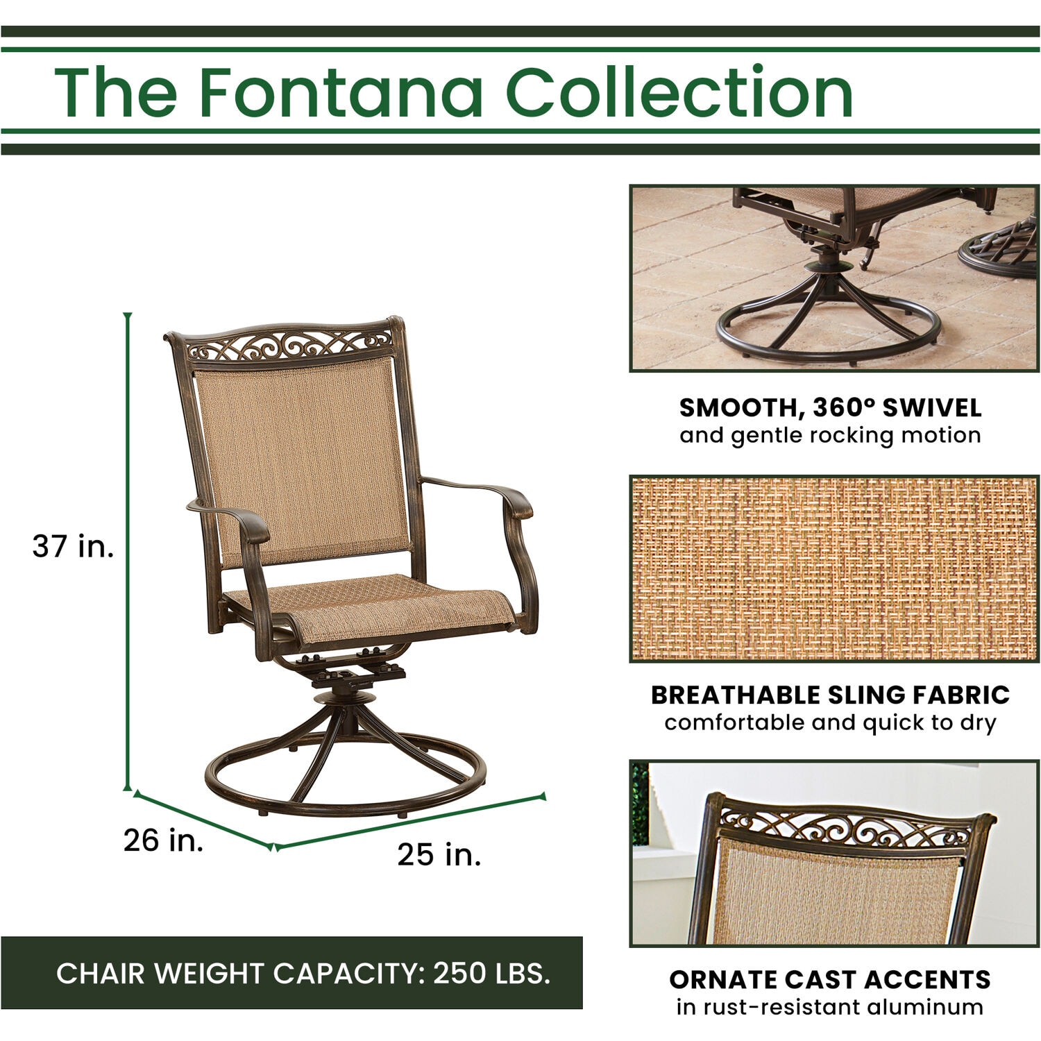 Hanover FNTDN7PCSW6RDTN Patio-Dining-Sets - View #3