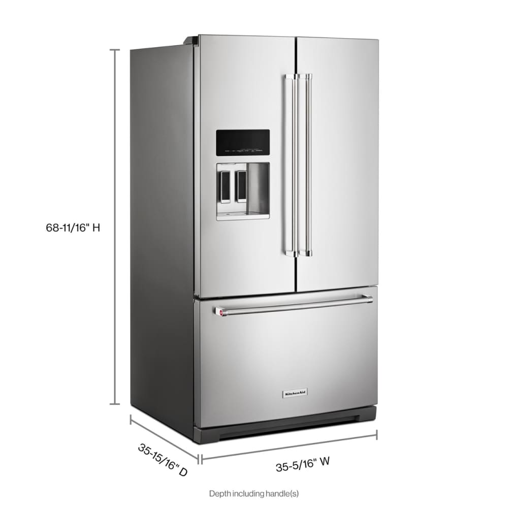 KitchenAid KRFF577KPS French-Door-Refrigerators - View #3