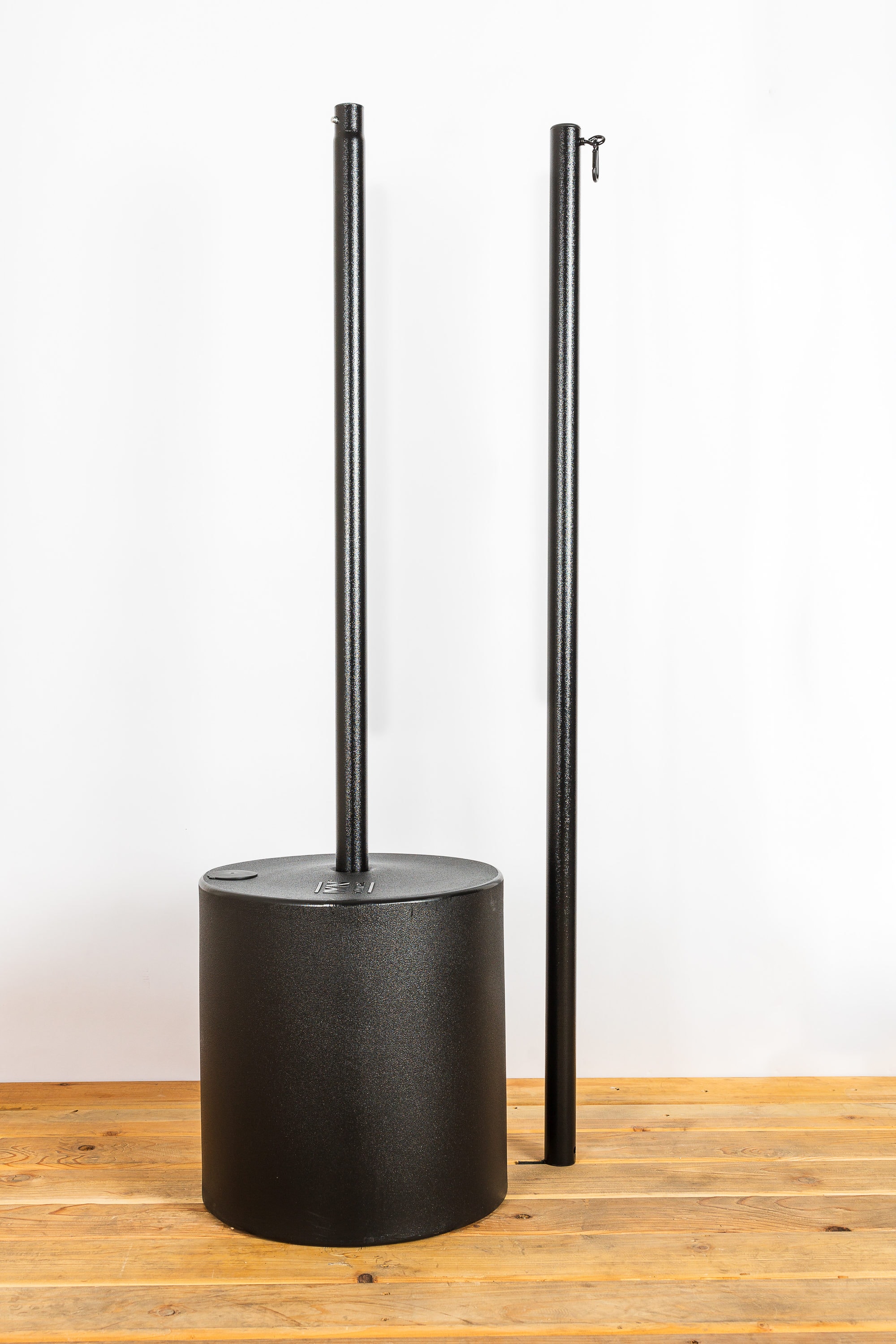 Allsop String Light Pole Stand with Tank Base in the Landscape Lighting department at Lowes.com
