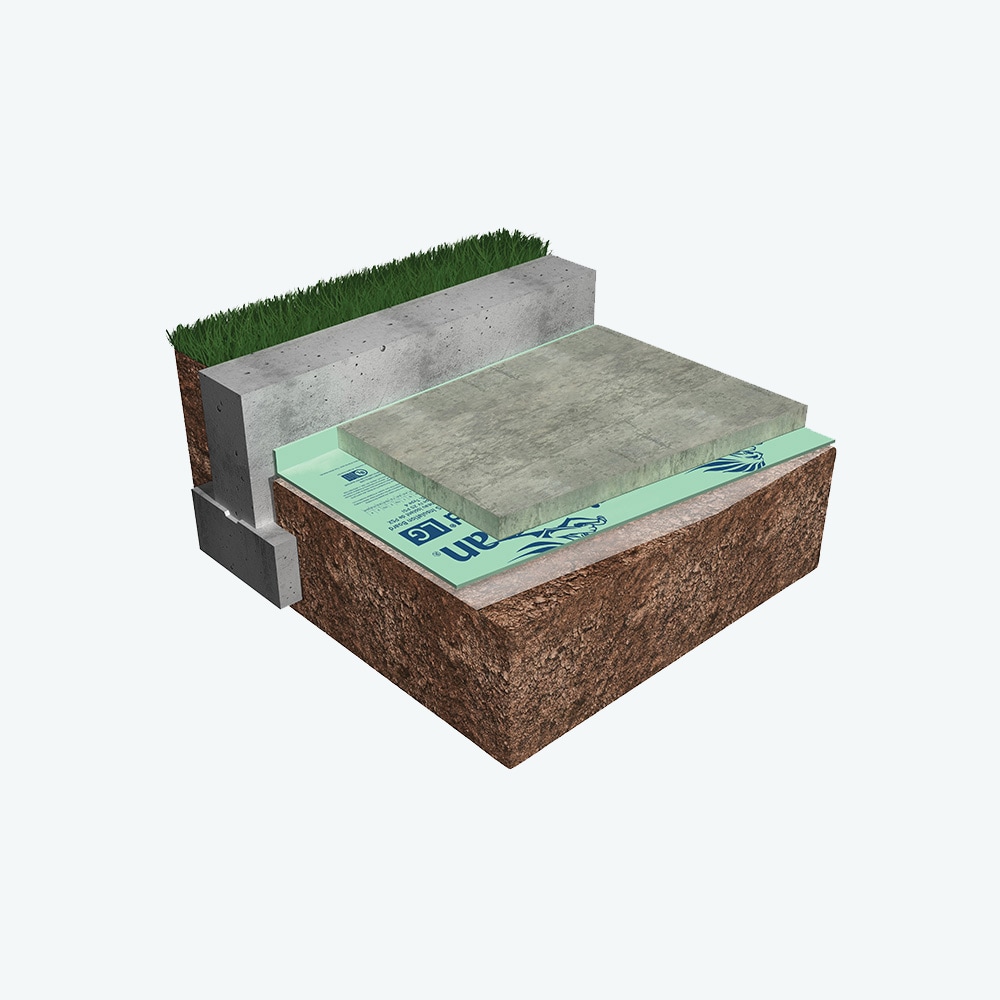 Foam Board Insulation 3 in x 4 ft x 8 ft R-14.1 GPS HalfBack