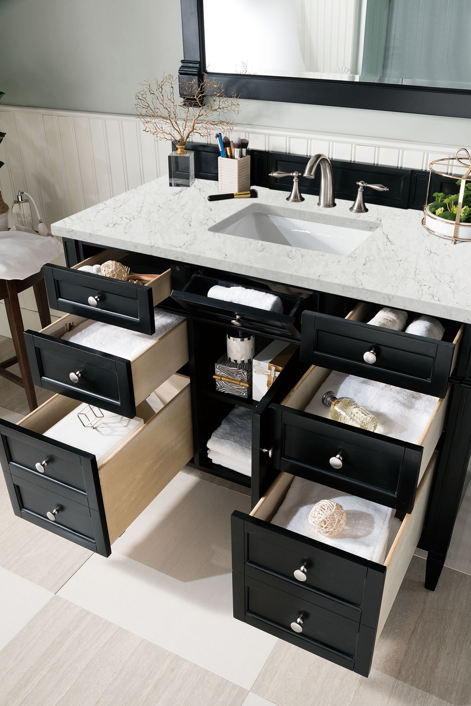 James Martin Vanities 650-V48-BKO-3EJP Bath-Vanity-Combo - View #4
