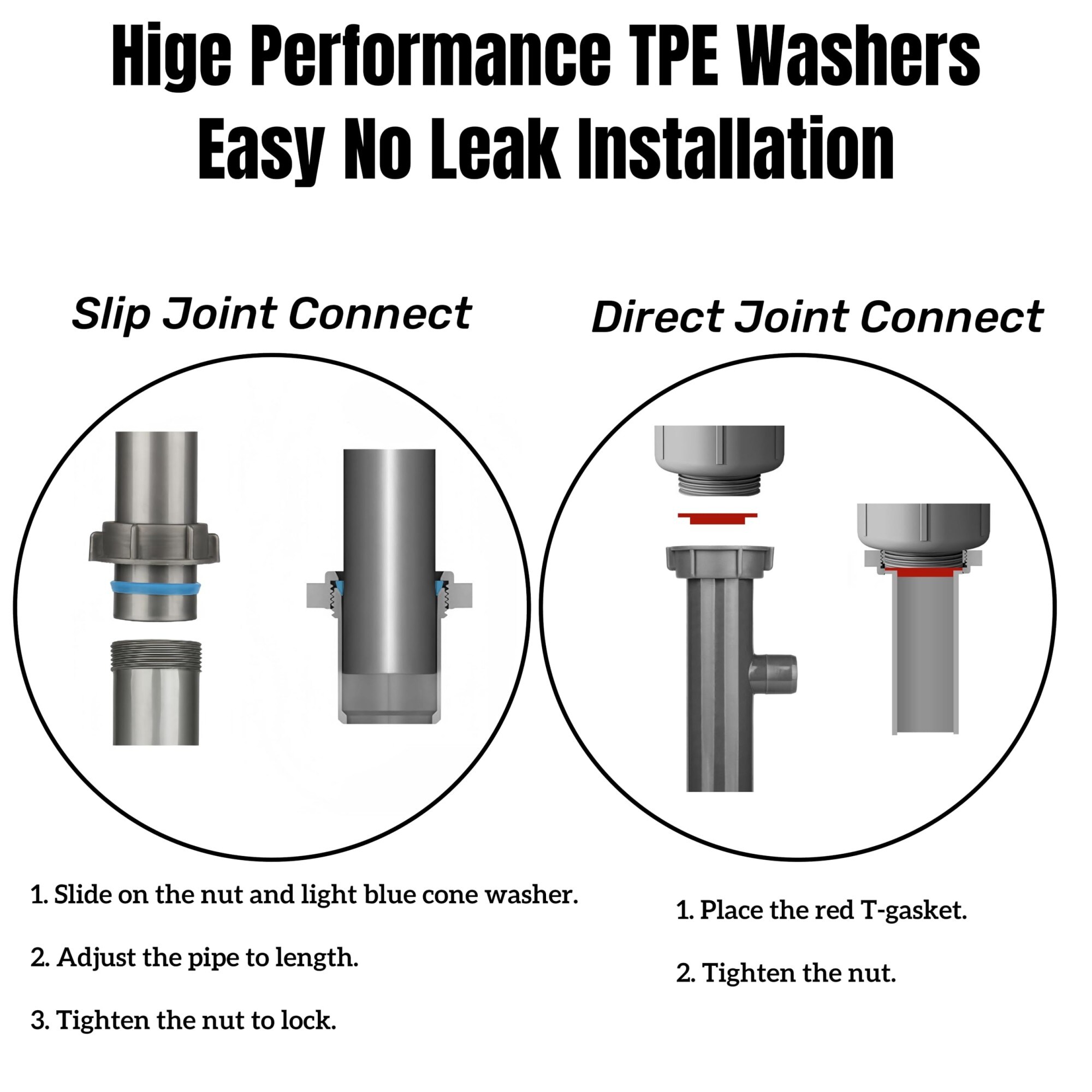 Wudkey L4-QG8P3W Popup-Drains-Accessories - View #5
