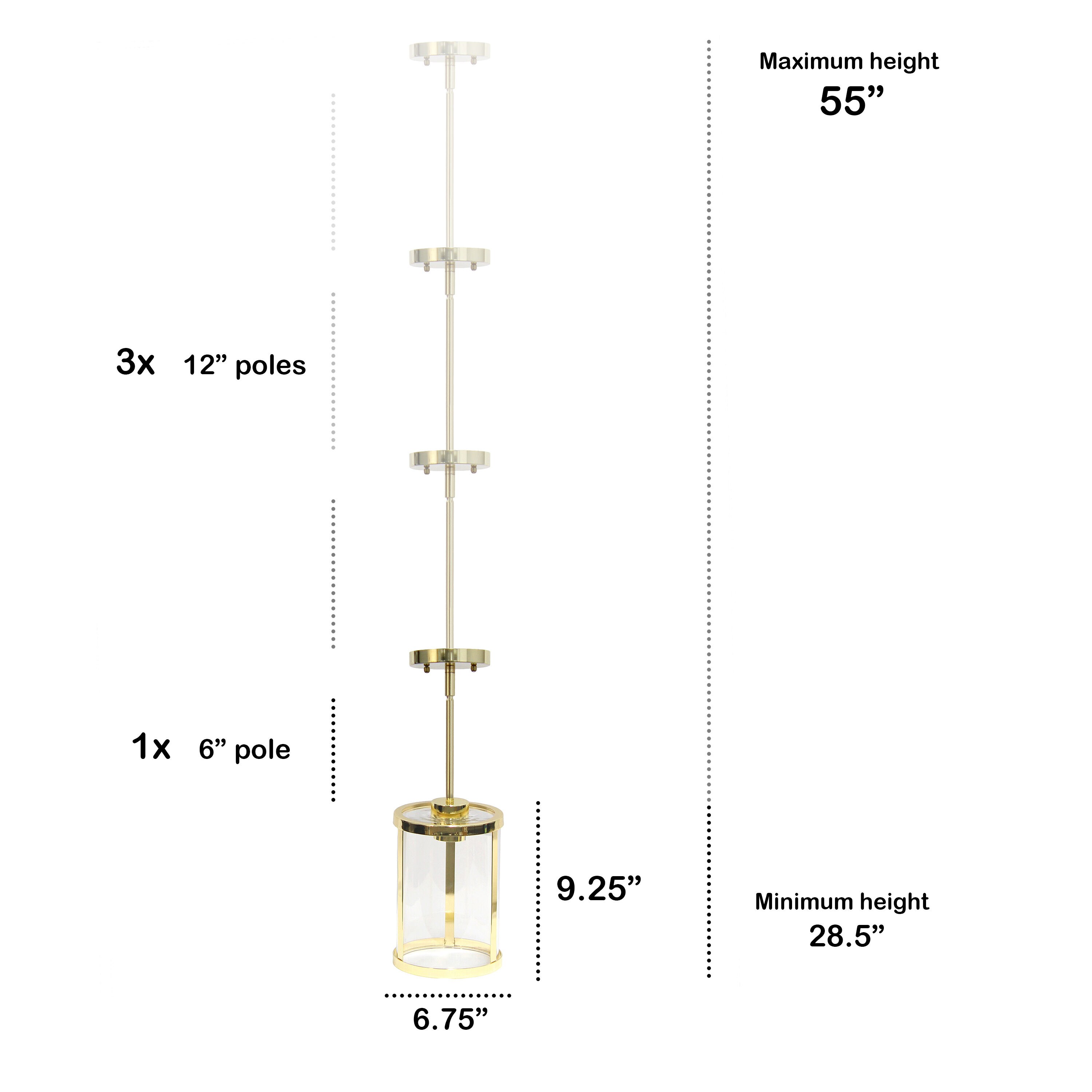 Lalia Home LHP-3002-GL Pendant-Lights - View #11