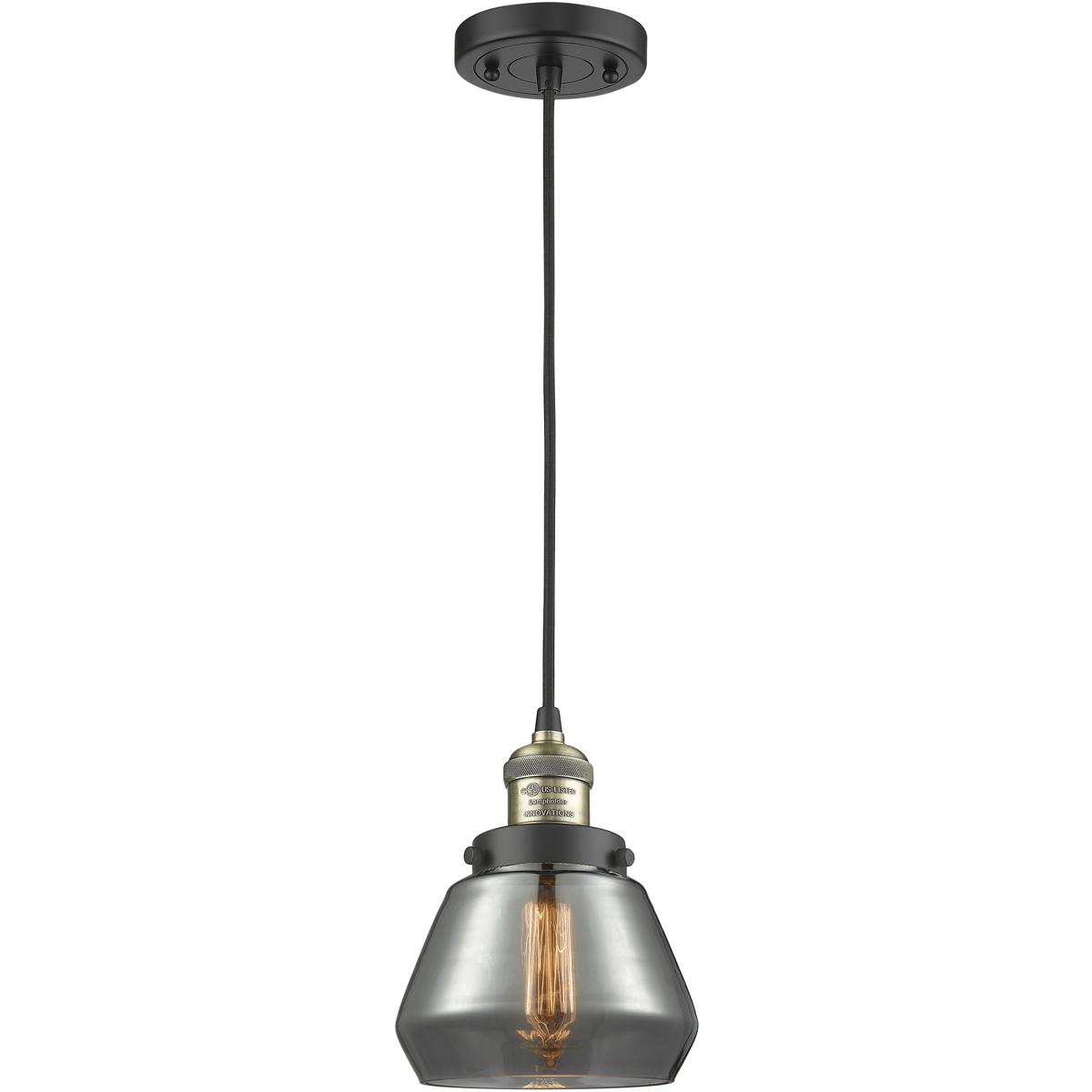 Innovations Lighting 1353710 201C-BAB-G173 Franklin Restoration Fulton Mini Pendant