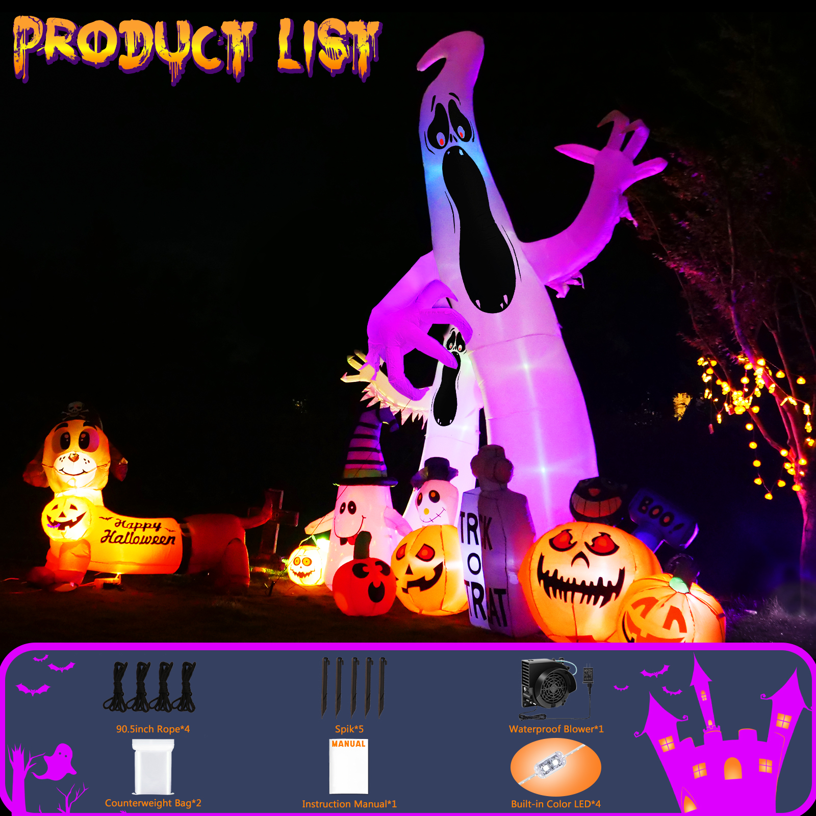 Jumpfly IDH2506 Outdoor-Halloween-Decor - View #5