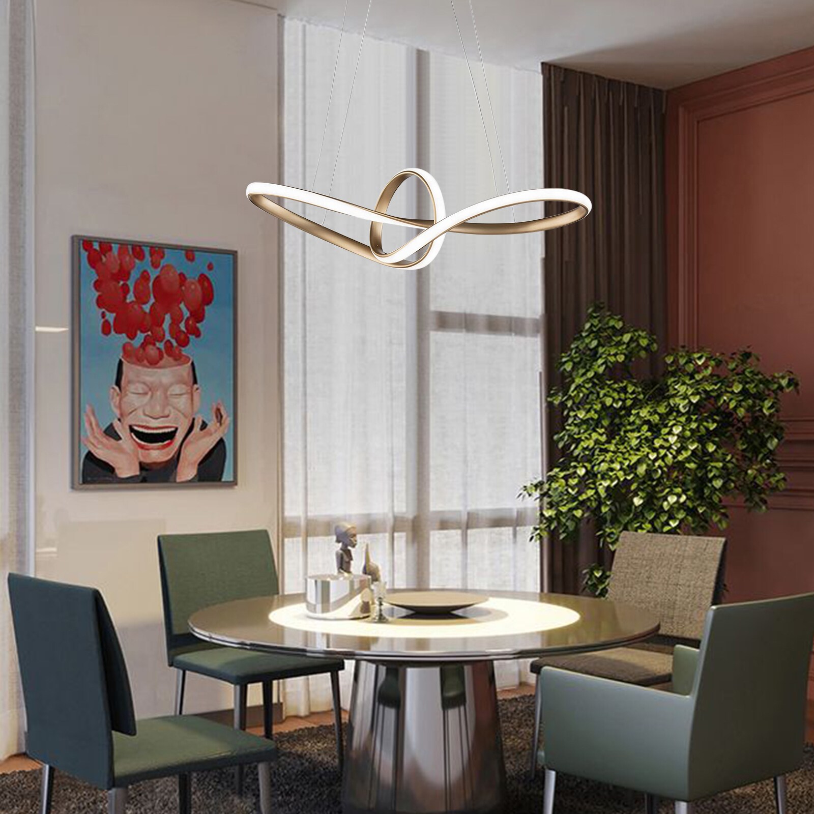 Oukaning HG-HCXLST-4357 Pendant-Lights - View #9