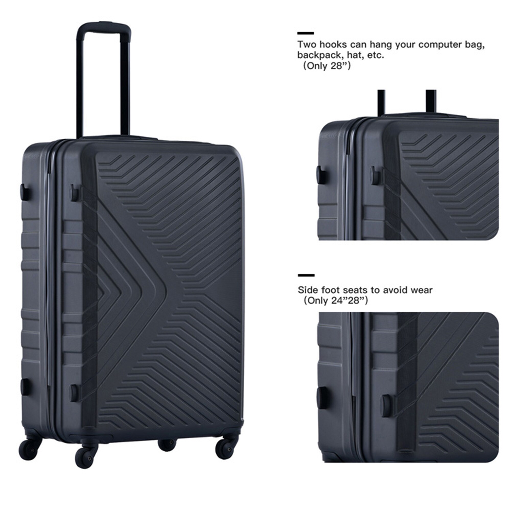 SINOFURN SYD9400018BK Luggage-And-Luggage-Sets - View #12