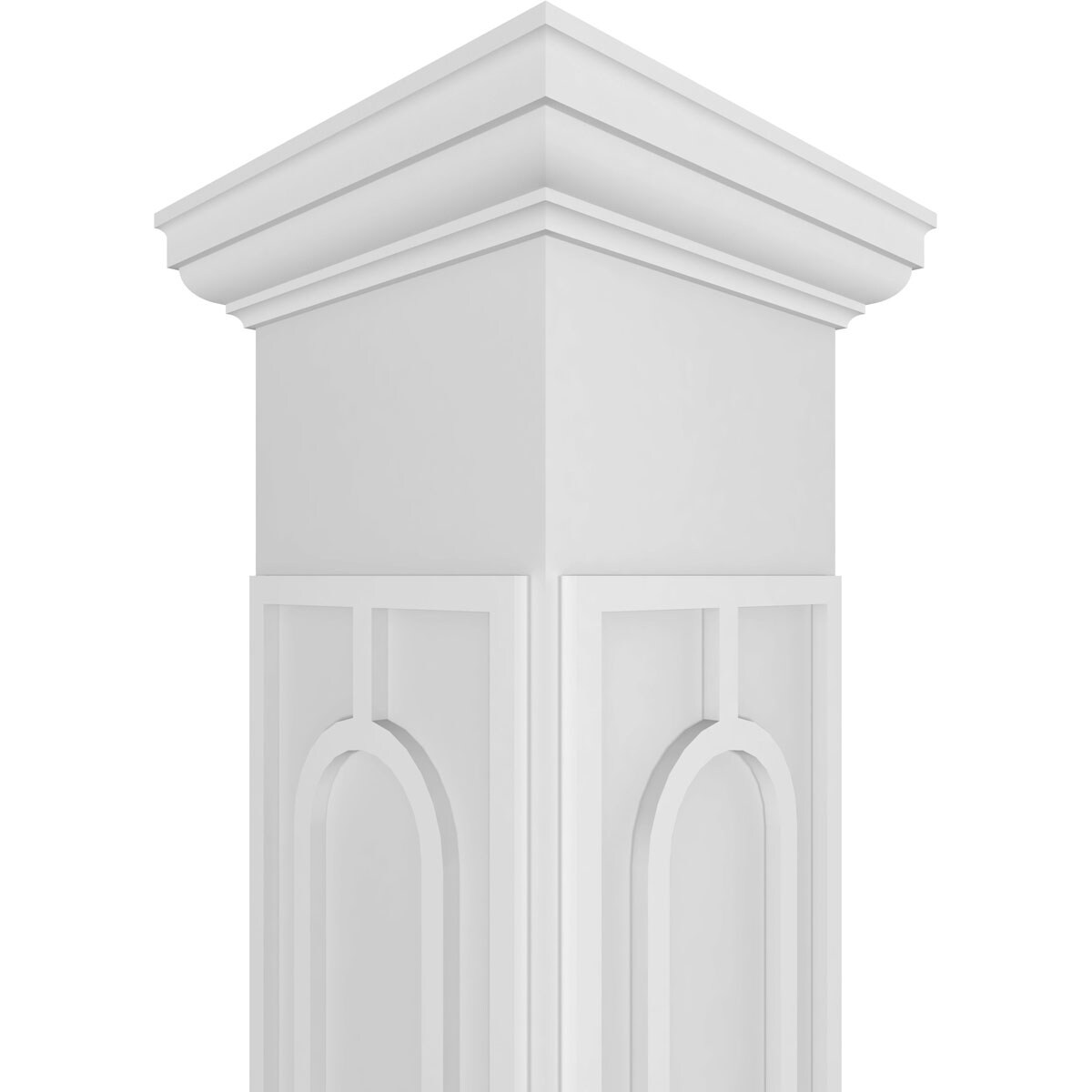 Ekena Millwork CC0808ENCLOTUTU Column-Wraps - View #4