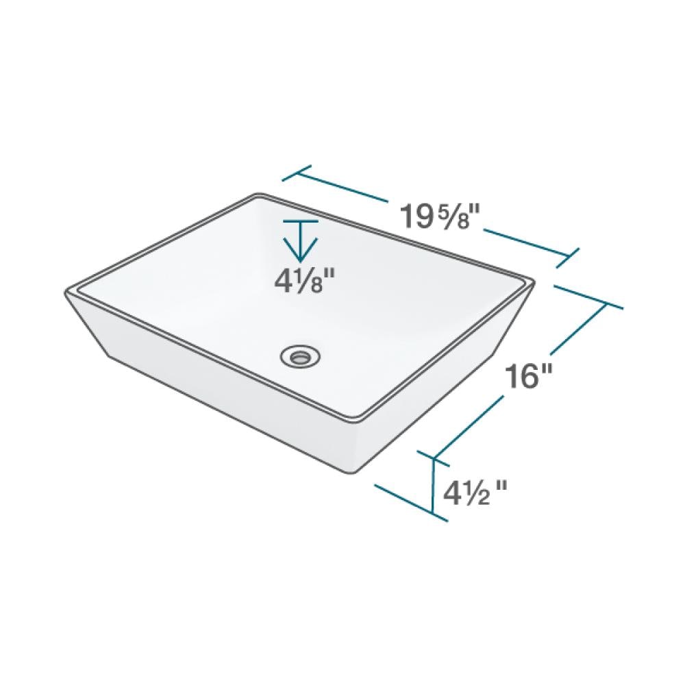 MR Direct V370-W Bath-Sink - View #3