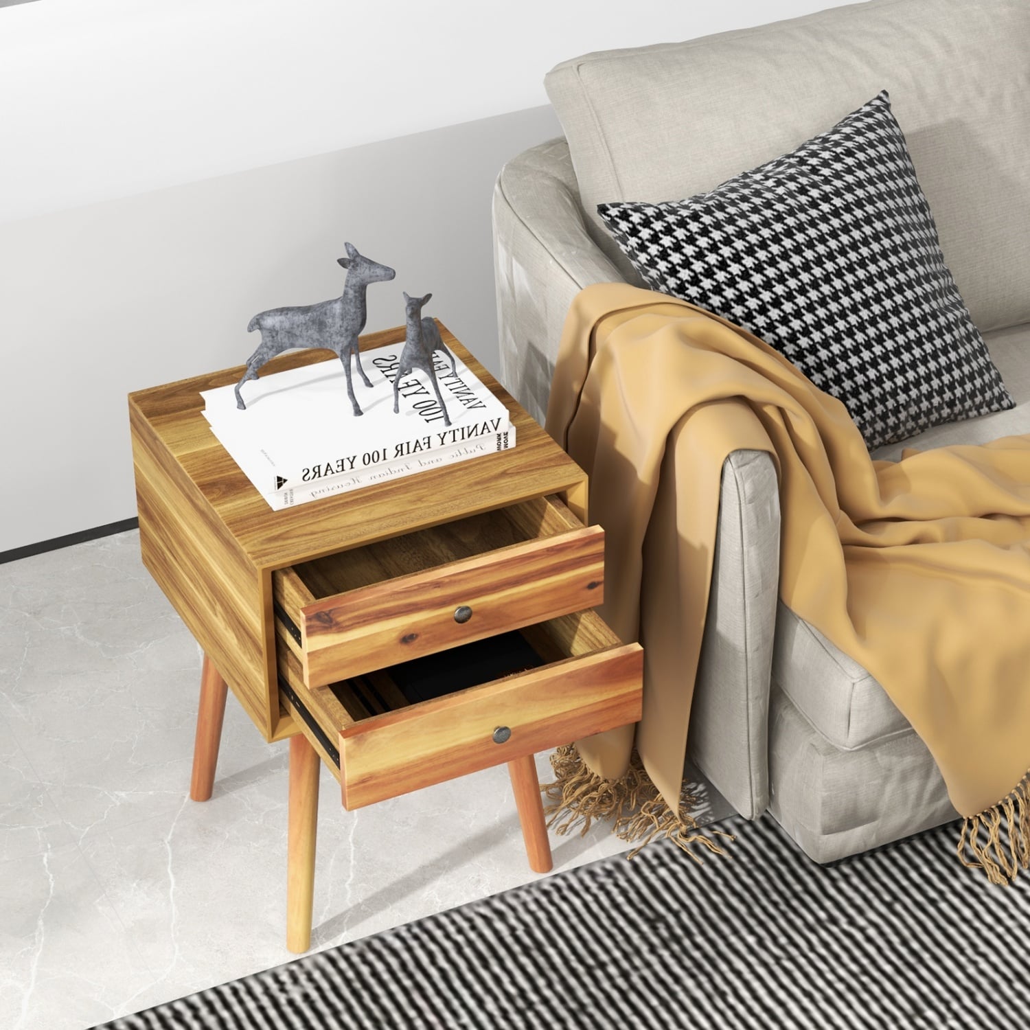 Costway CSHY004126 nightstands - View #4