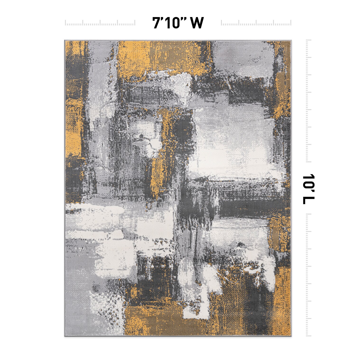 World Rug Gallery 2096YELLOW8X10 rugs - View #2