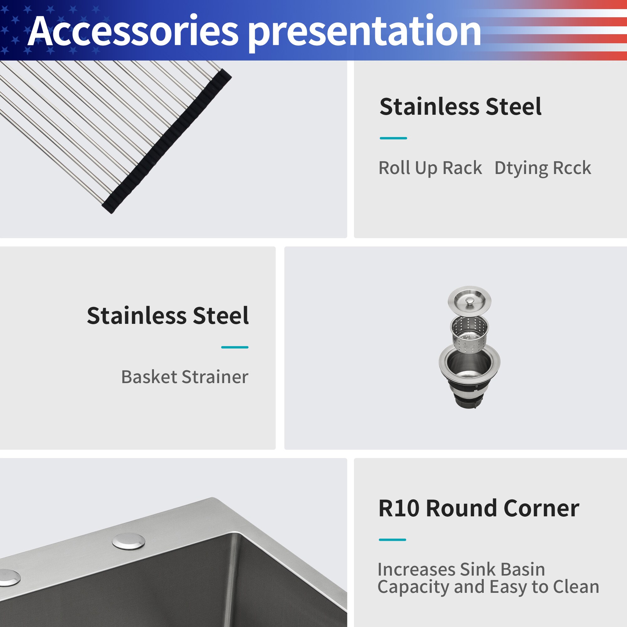 Rainlex RX-SS16-2822 Kitchen-Sinks - View #7