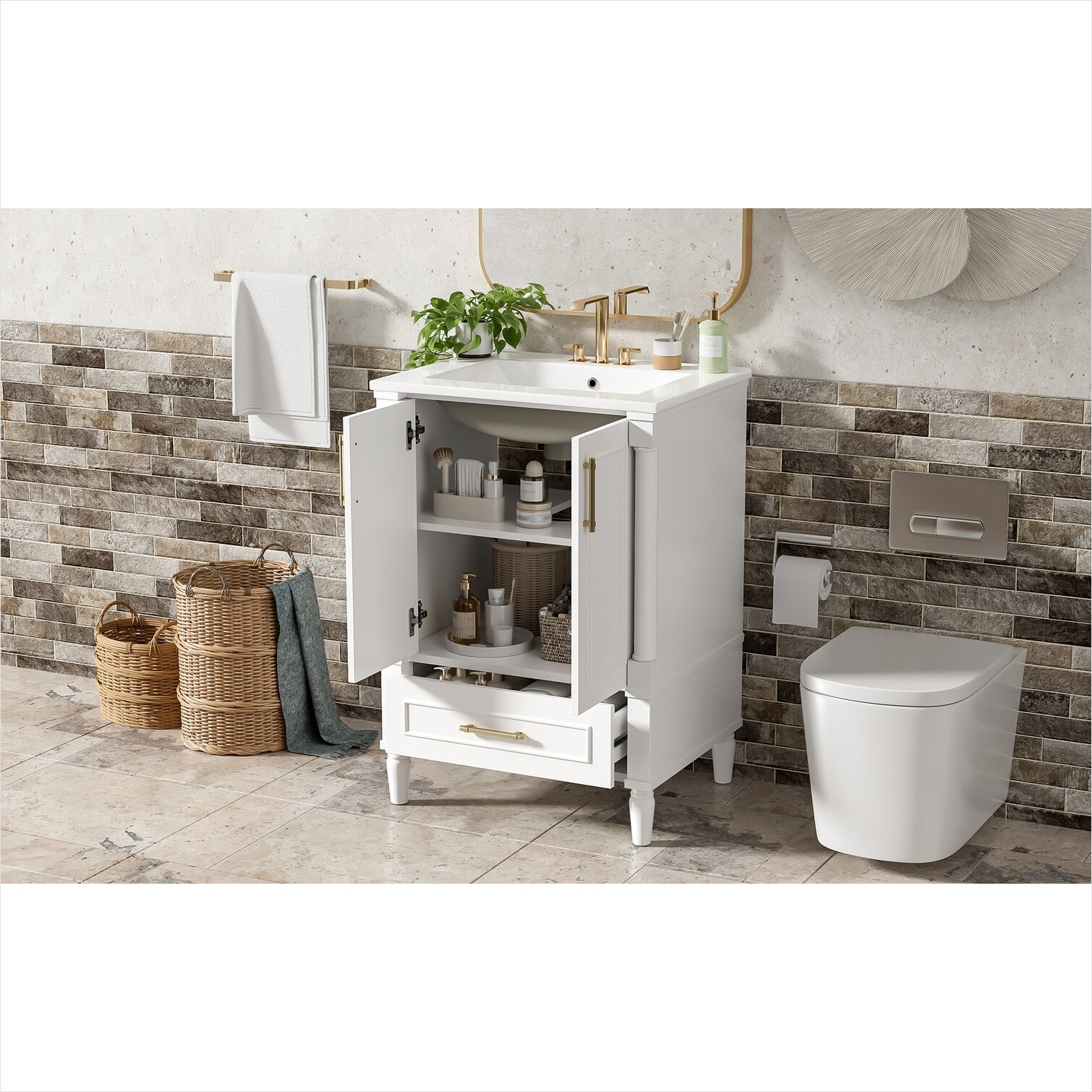 Naturefalls 0GYB9QEVTAYD Bath-Vanity-Combo - View #7
