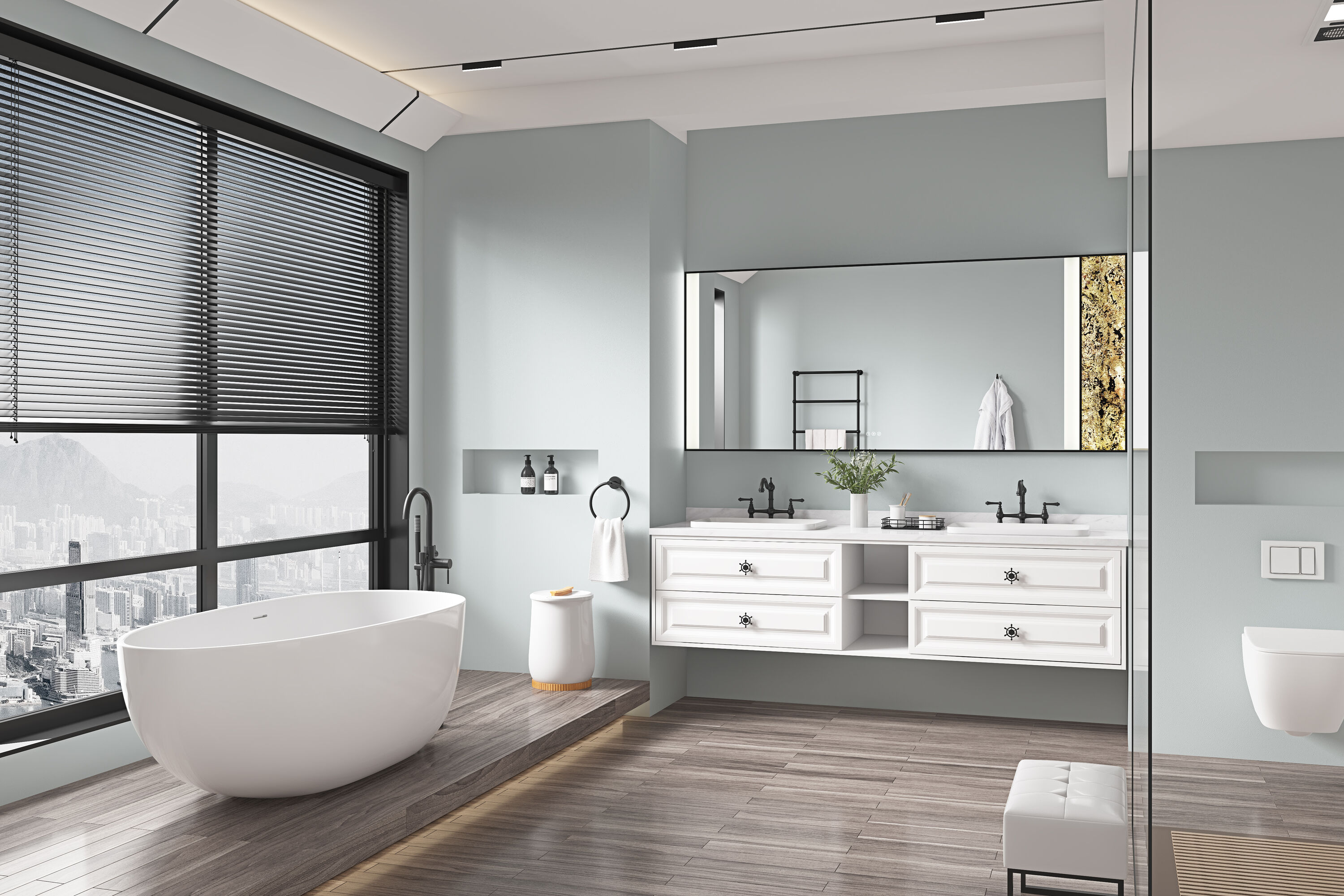 Vacolite KP37236-MB-TK Framed-Bath-Mirrors - View #5