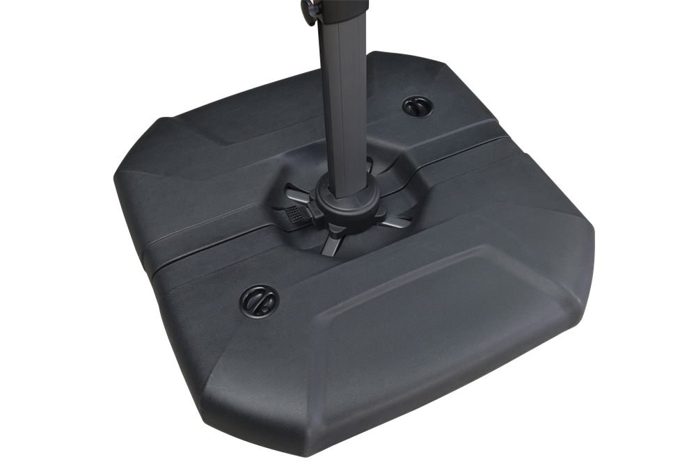 PURPLE LEAF Patio Umbrella Bases Black Patio Umbrella Base #LS04BSSBL-150