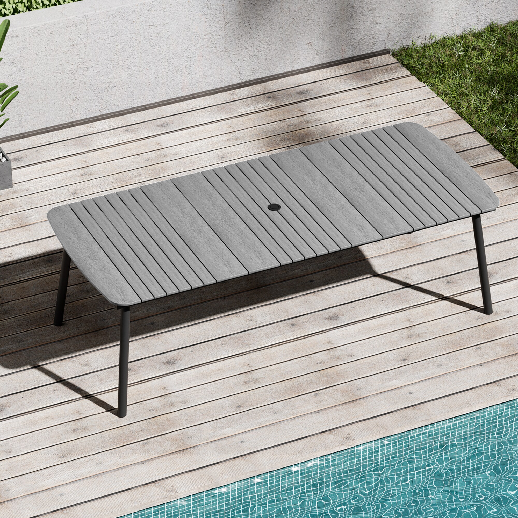 Crestlive Products CL-TB059GRY240 Patio-Tables - View #2