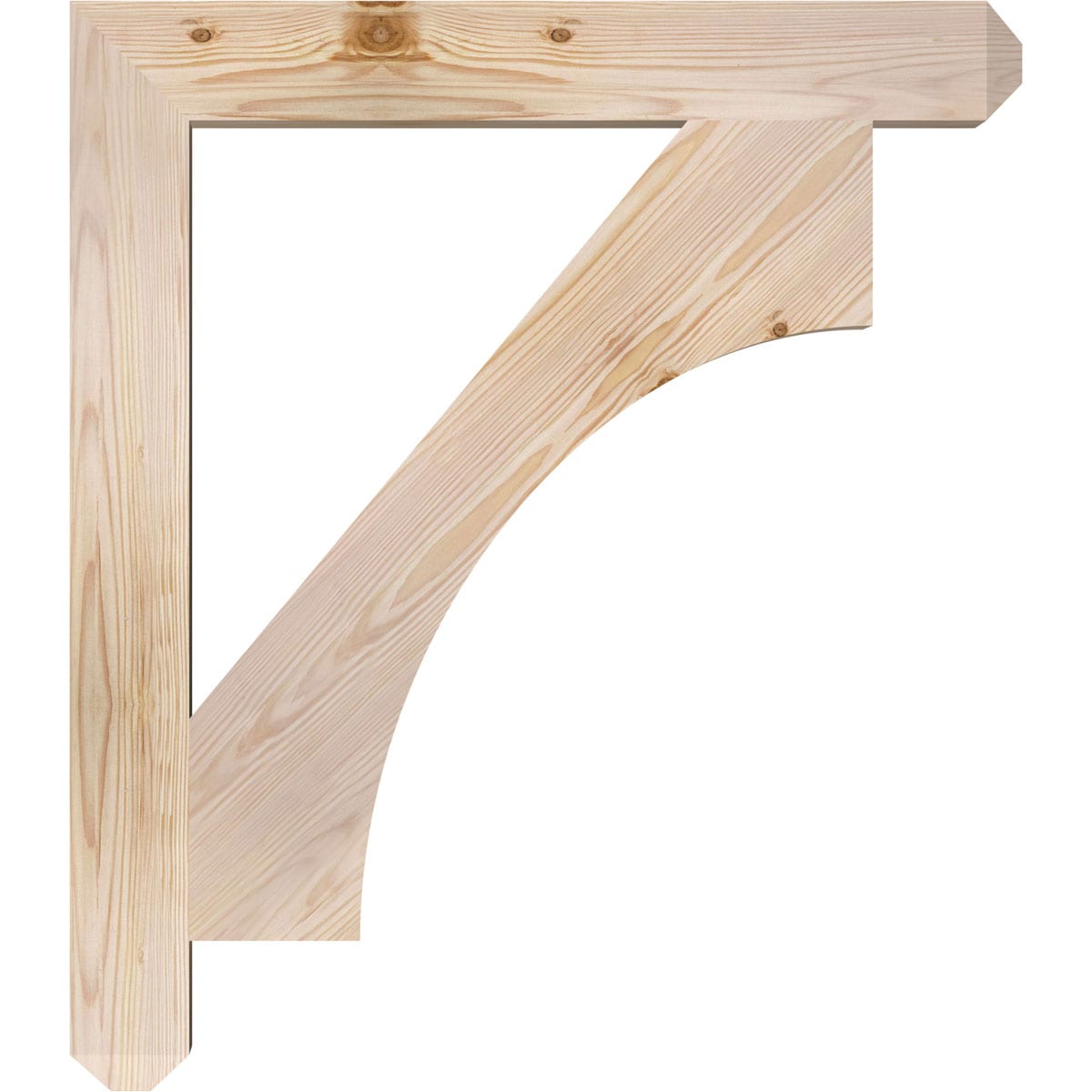 Ekena Millwork BKT04X28X32WTL04SDF Exterior-Brackets-Braces - View #3