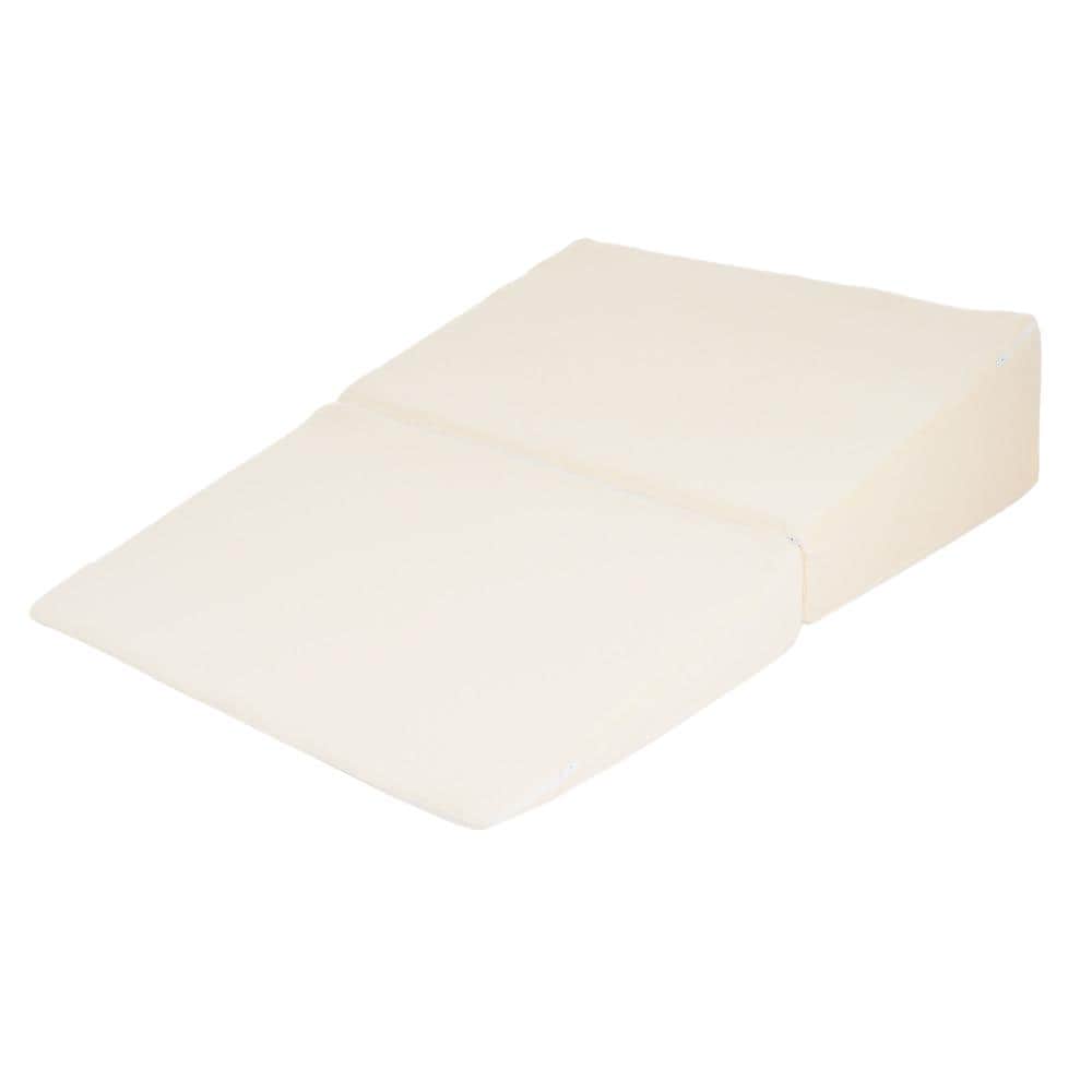 Hastings Home 31-in x 24-in Polyester Fiber Oblong Bed Wedge Pillow in the  Orthopedic Pillows & Cushions department at