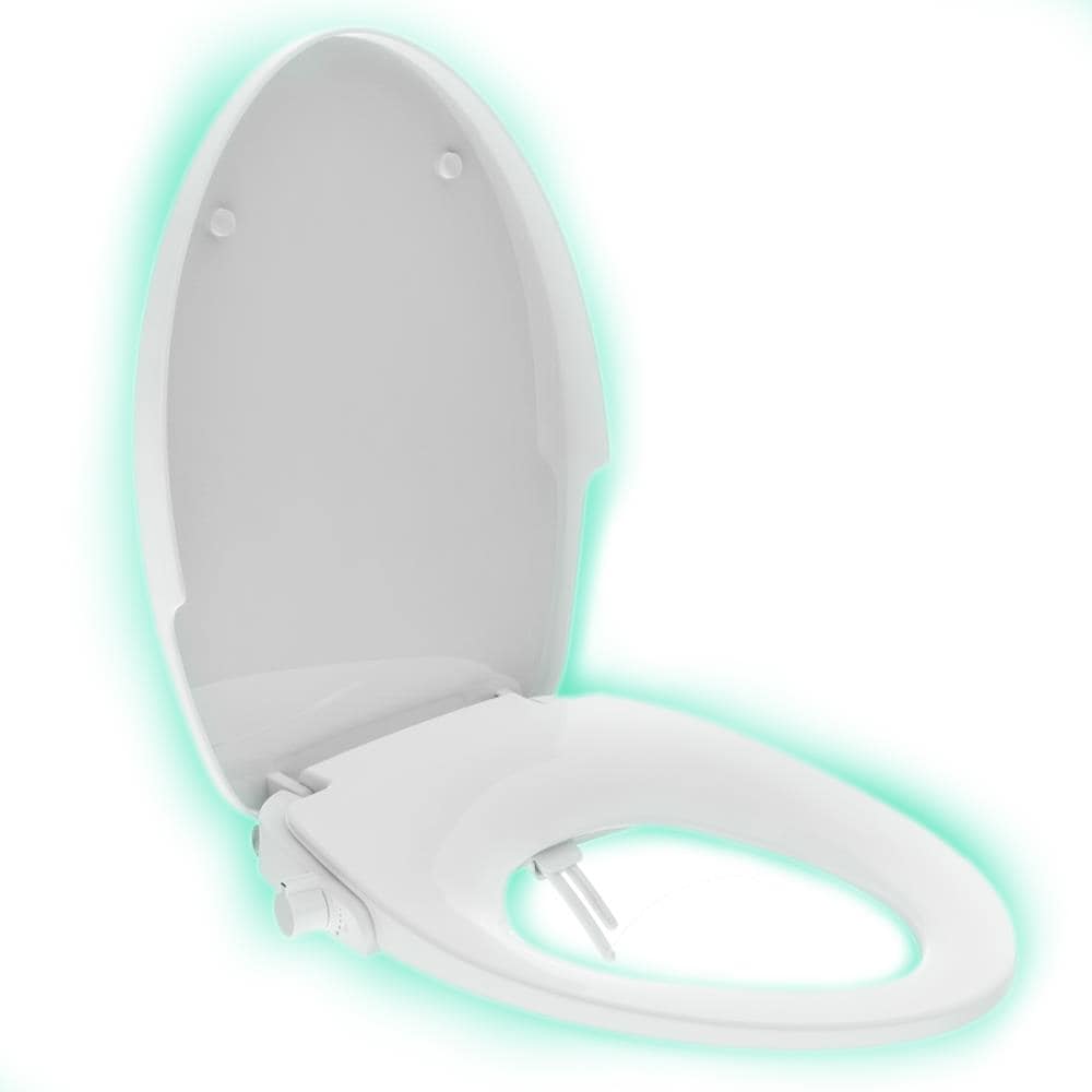 regular bowl Evenkare Night Glow in Dark Toilet Seat 