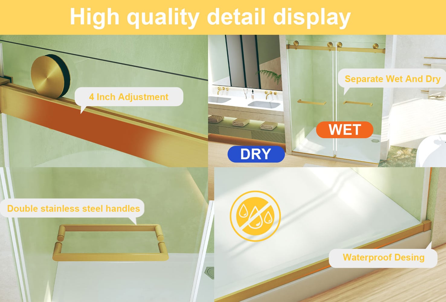 Forclover FRIMF06BG6076 Shower-Doors - View #8