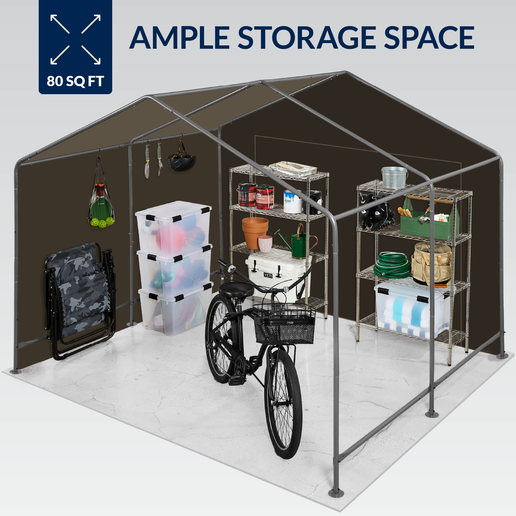 Best Choice Products SKY9207 Vinyl-Resin-Storage-Buildings - View #3