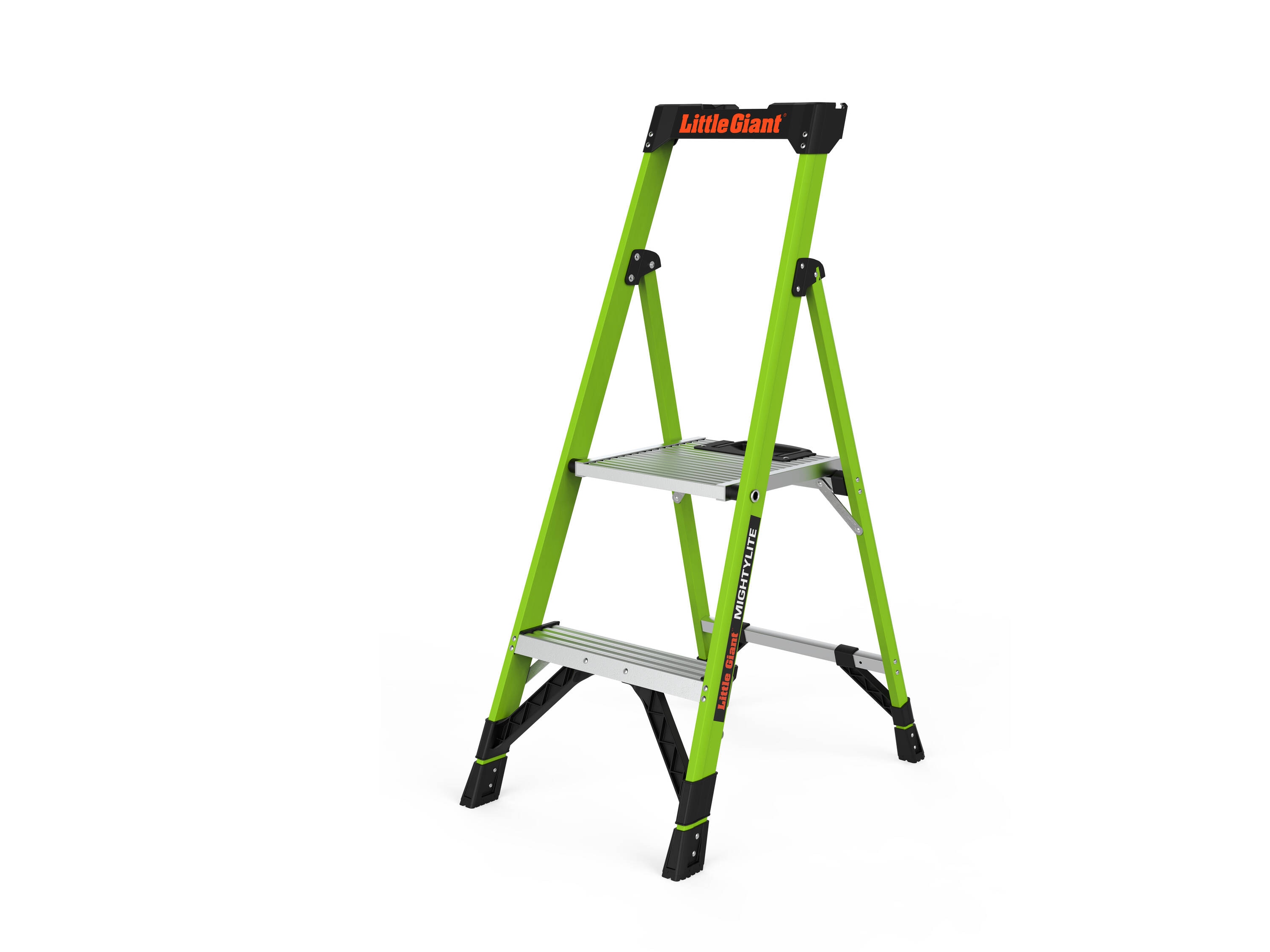 Little Giant Ladders, FLIP-N-LITE, 4-Foot, Stepladder, Aluminum, Type 1A, 300 lbs Rated (15272-001)