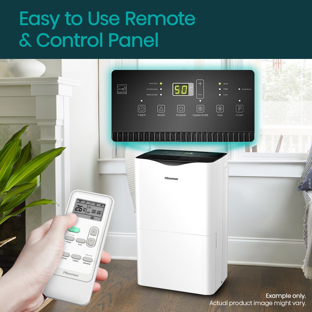 Hisense 7000BTU DOE (10000BTU ASHRAE) 115Volt White Vented Portable