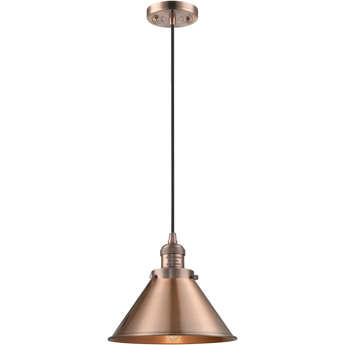 Innovations Lighting 1381774 201C-AC-M10-AC Franklin Restoration Briarcliff Mini Pendant