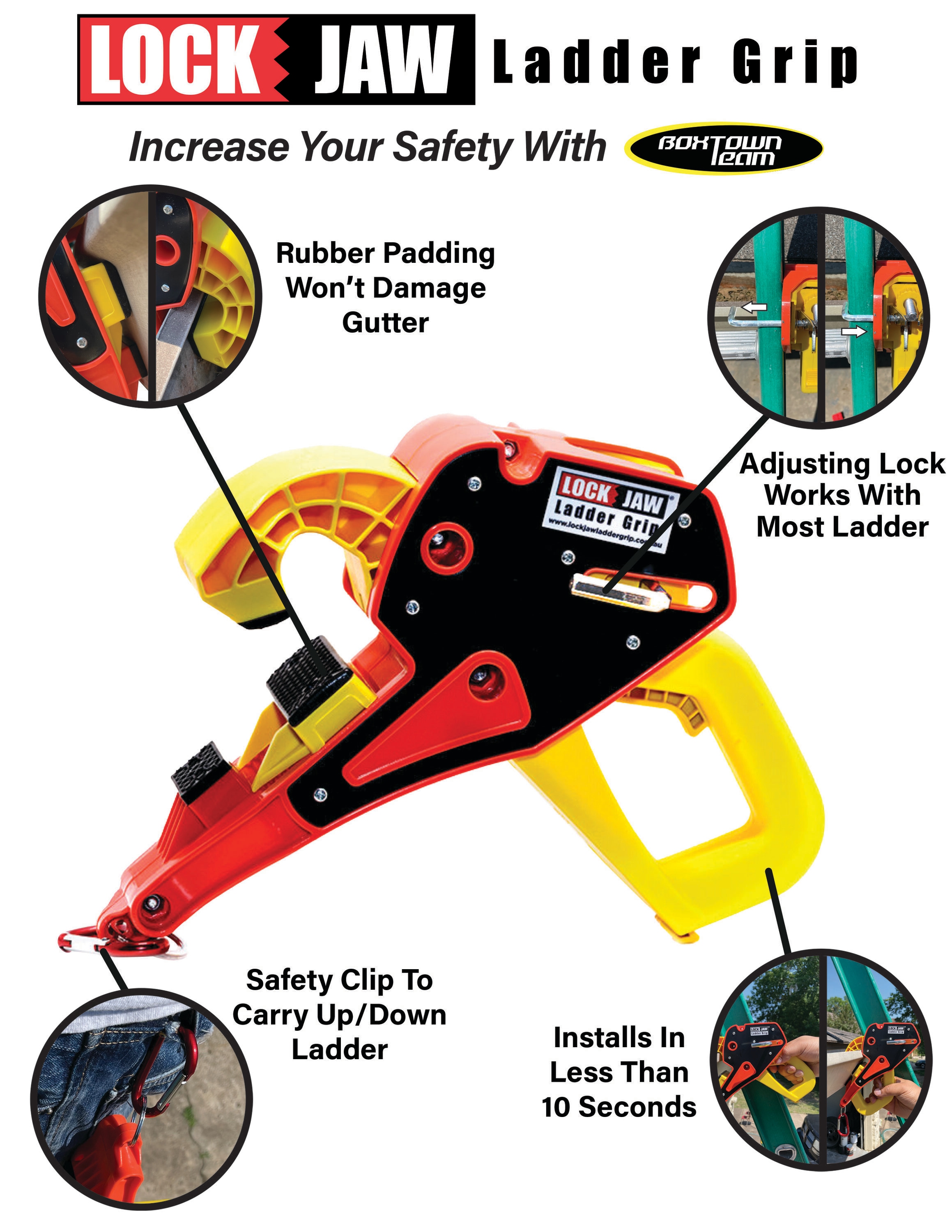 Boxtown Team Plastic 5.5-in Stabilizer For Ladders BTLJ-A001 Sansujyuku sansujyuku.com