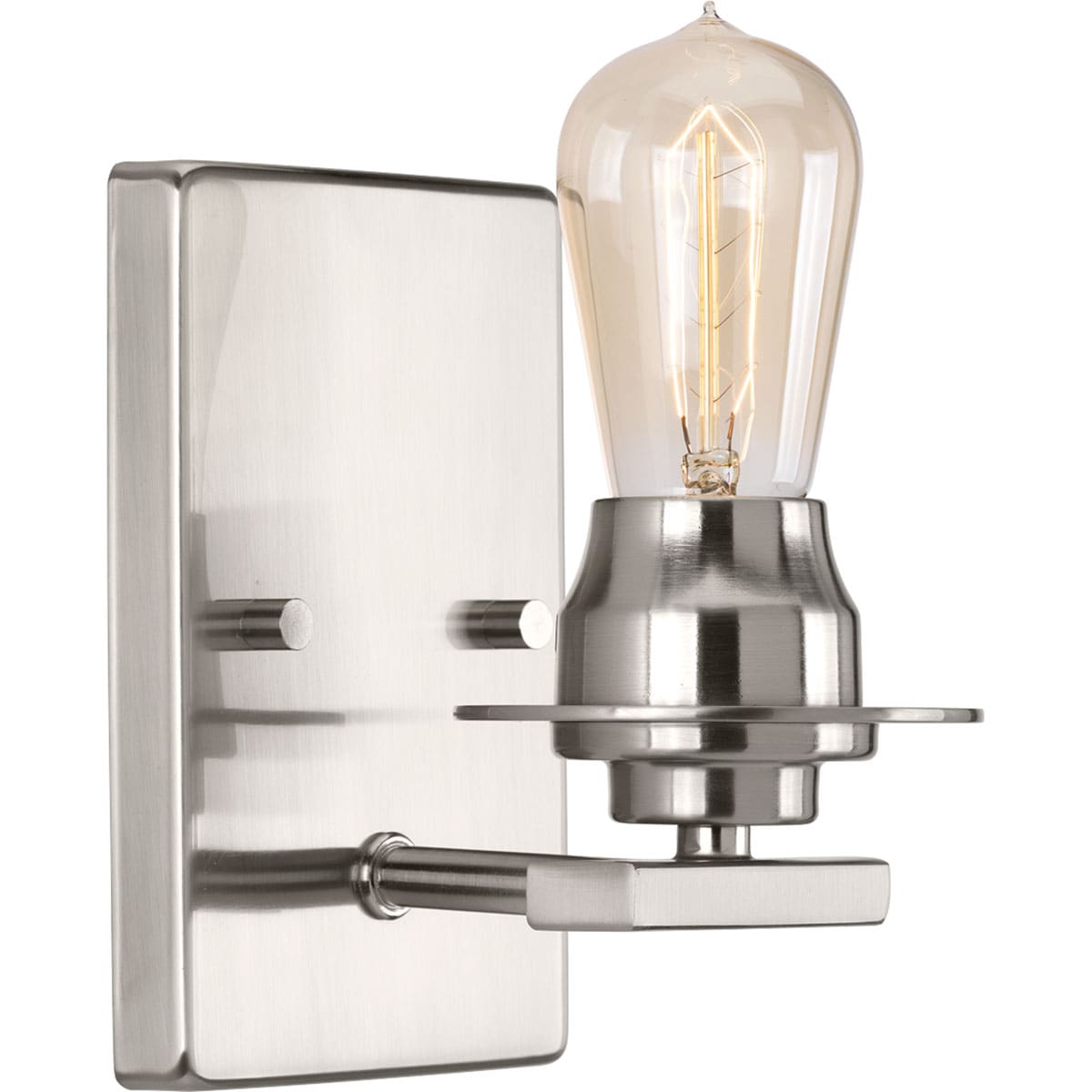 Progress Lighting P300008-009 Debut 4.5-in 1 -Light Brushed Nickel Traditional Vanity light