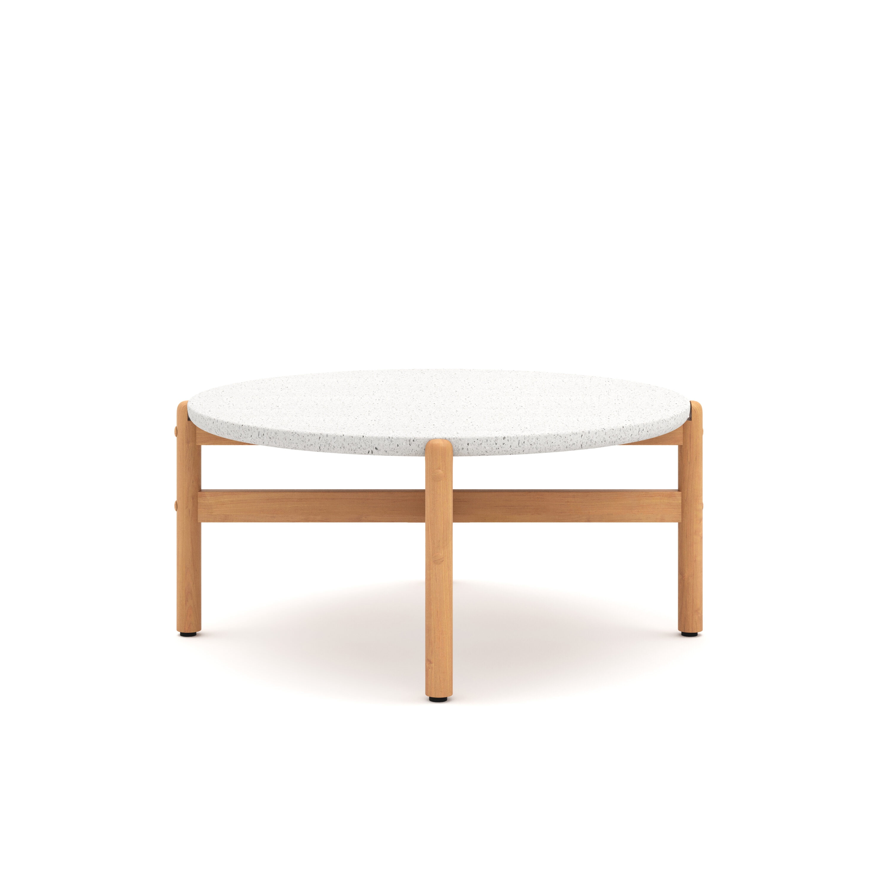 MANHATTAN SQUARE 60-823-CT Solstice Round Outdoor Coffee Table 33.3-in W x 33.3-in L