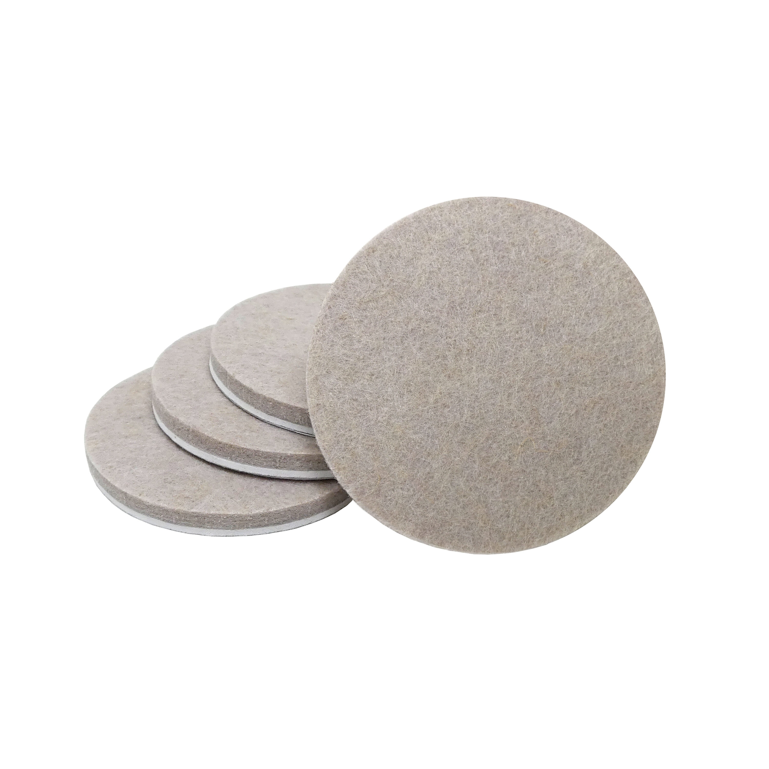 RELIABILT 4713224RB 6 -Pack 2-in Beige Round Felt furniture pads