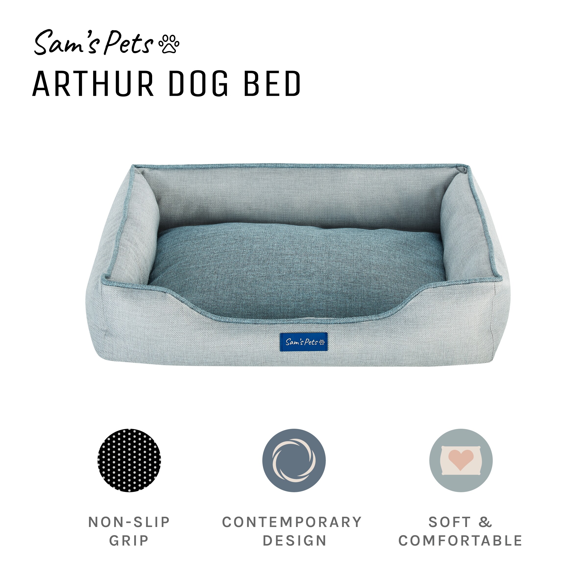 Sam's Pets SP-DB1218GY Pet-Beds - View #7