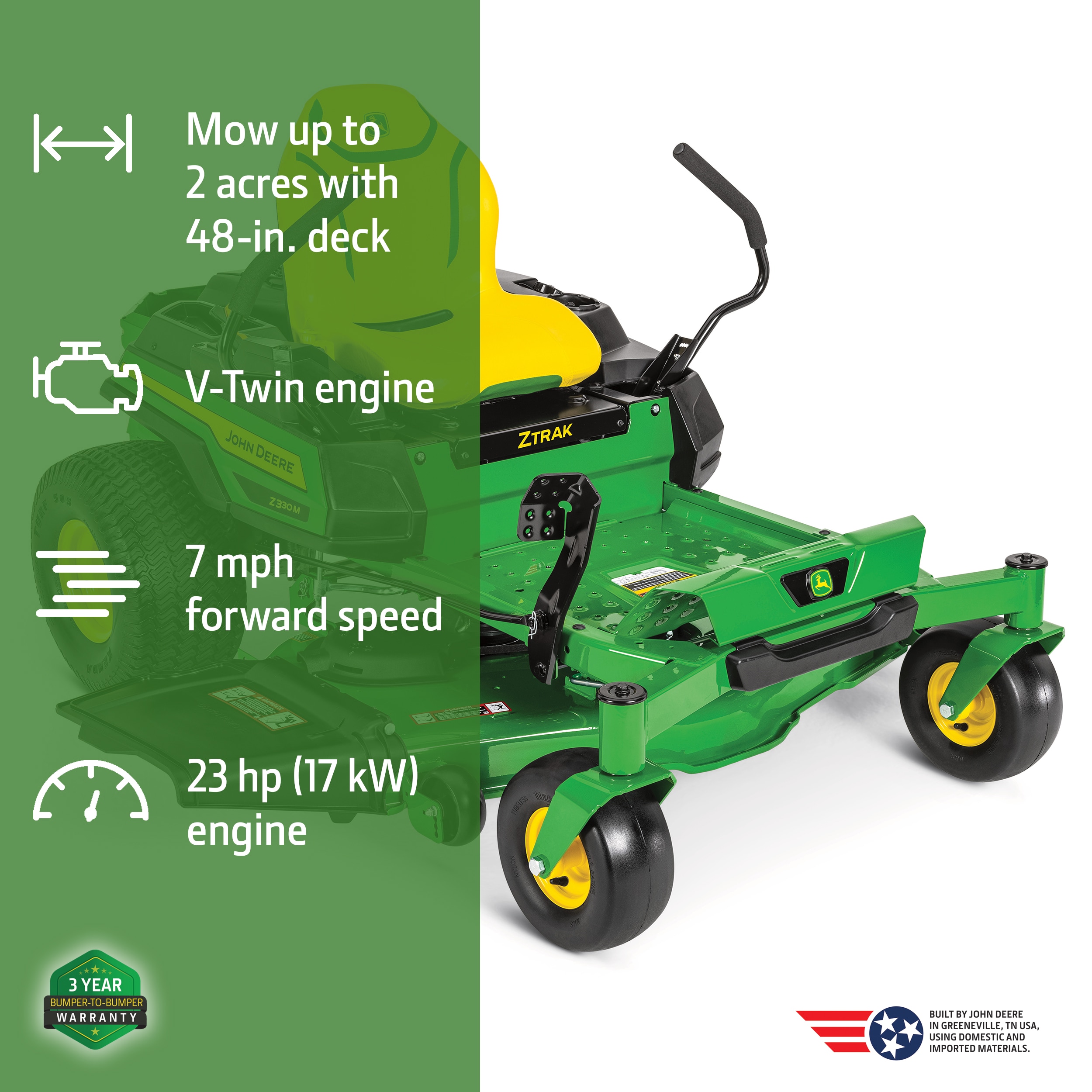 John Deere BG21300 Zero-Turn-Mowers - View #3