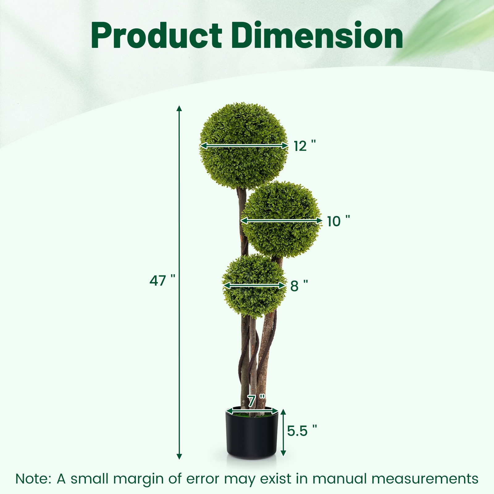 SUGIFT LW038SUGHY1383 Artificial-Plants-Trees - View #3