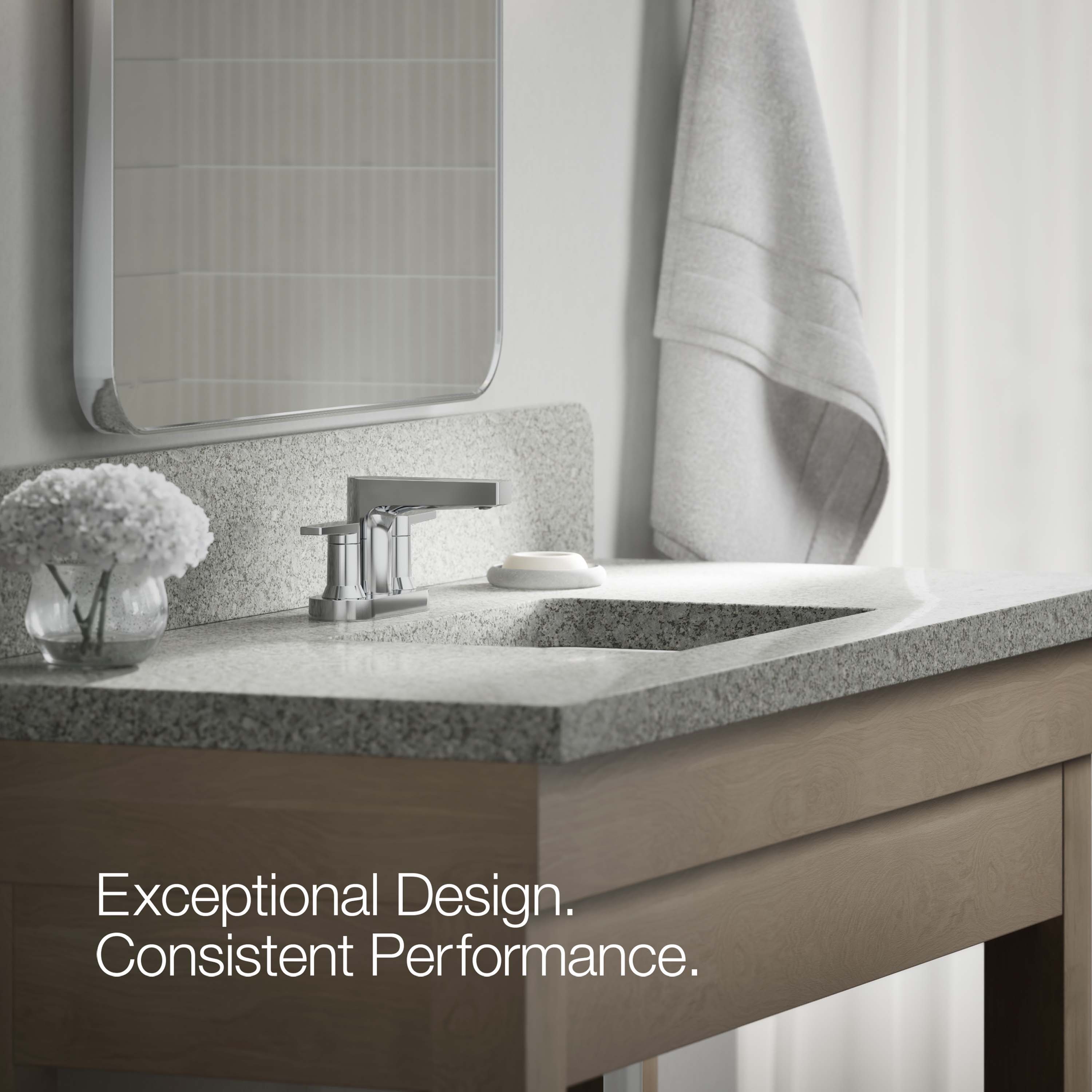 KOHLER K-97031-4-CP Lavatory-Faucets - View #3
